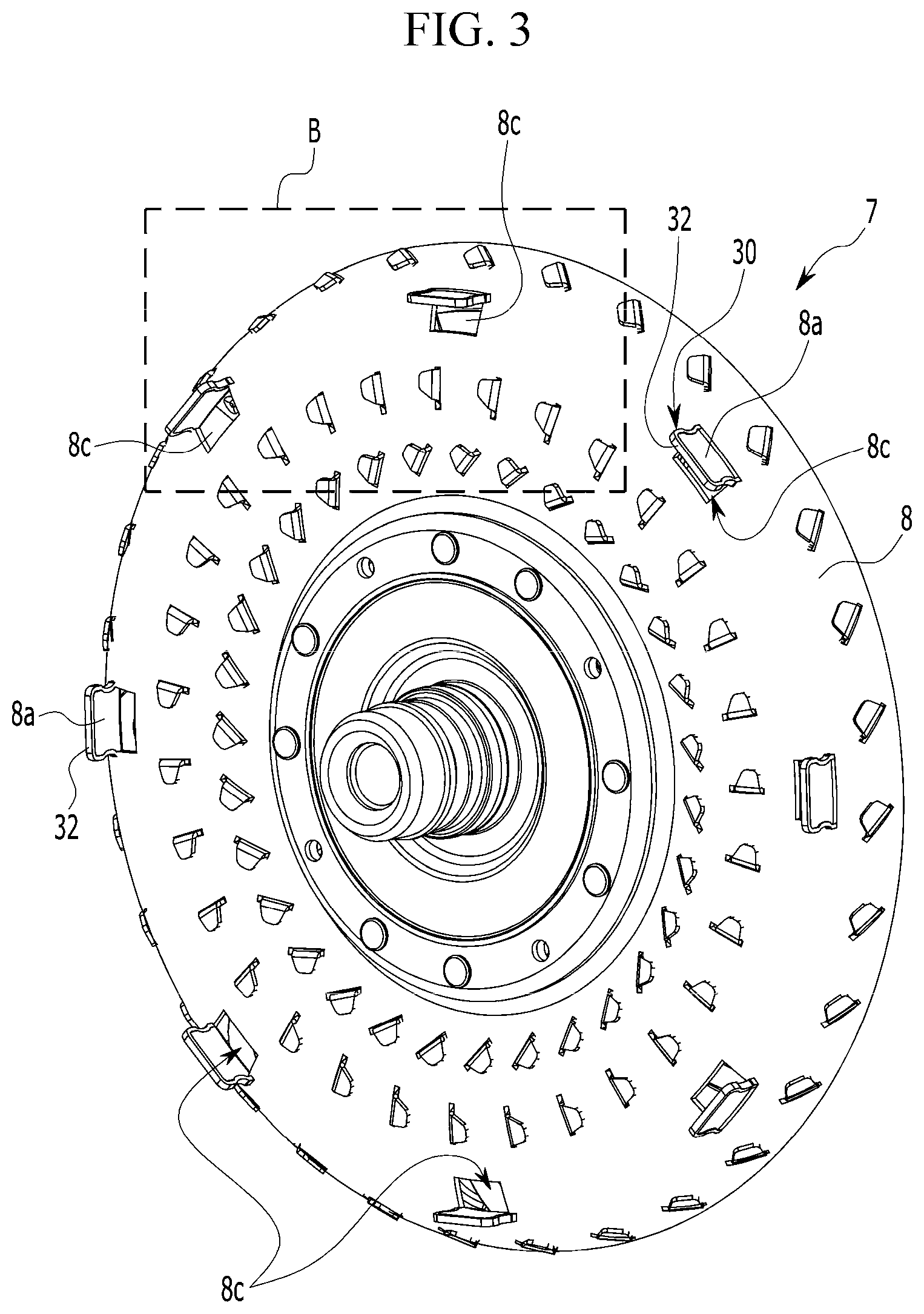 Patent US12104683 Figure 3 – Torque converter