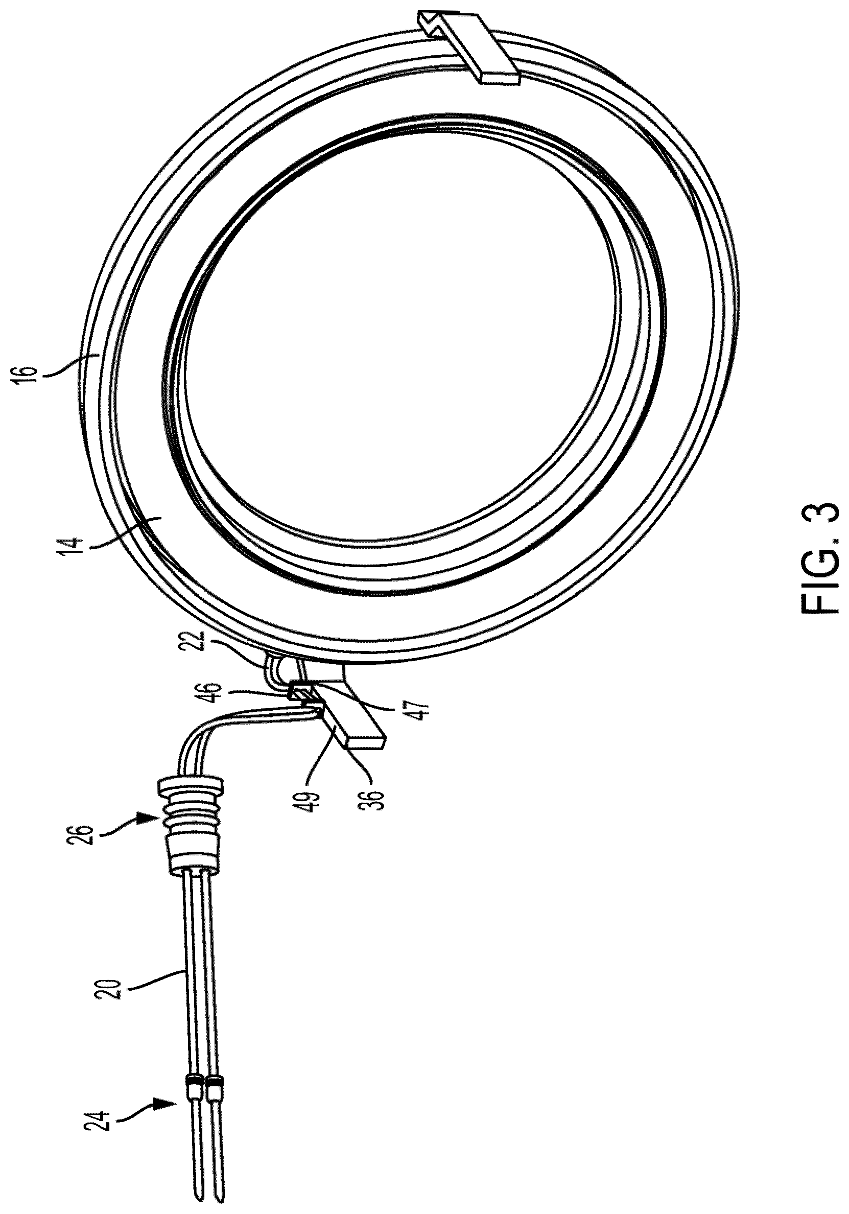 Patent US12104684 Figure 3 – Electronic locking differential assembly with wire guide and cover
