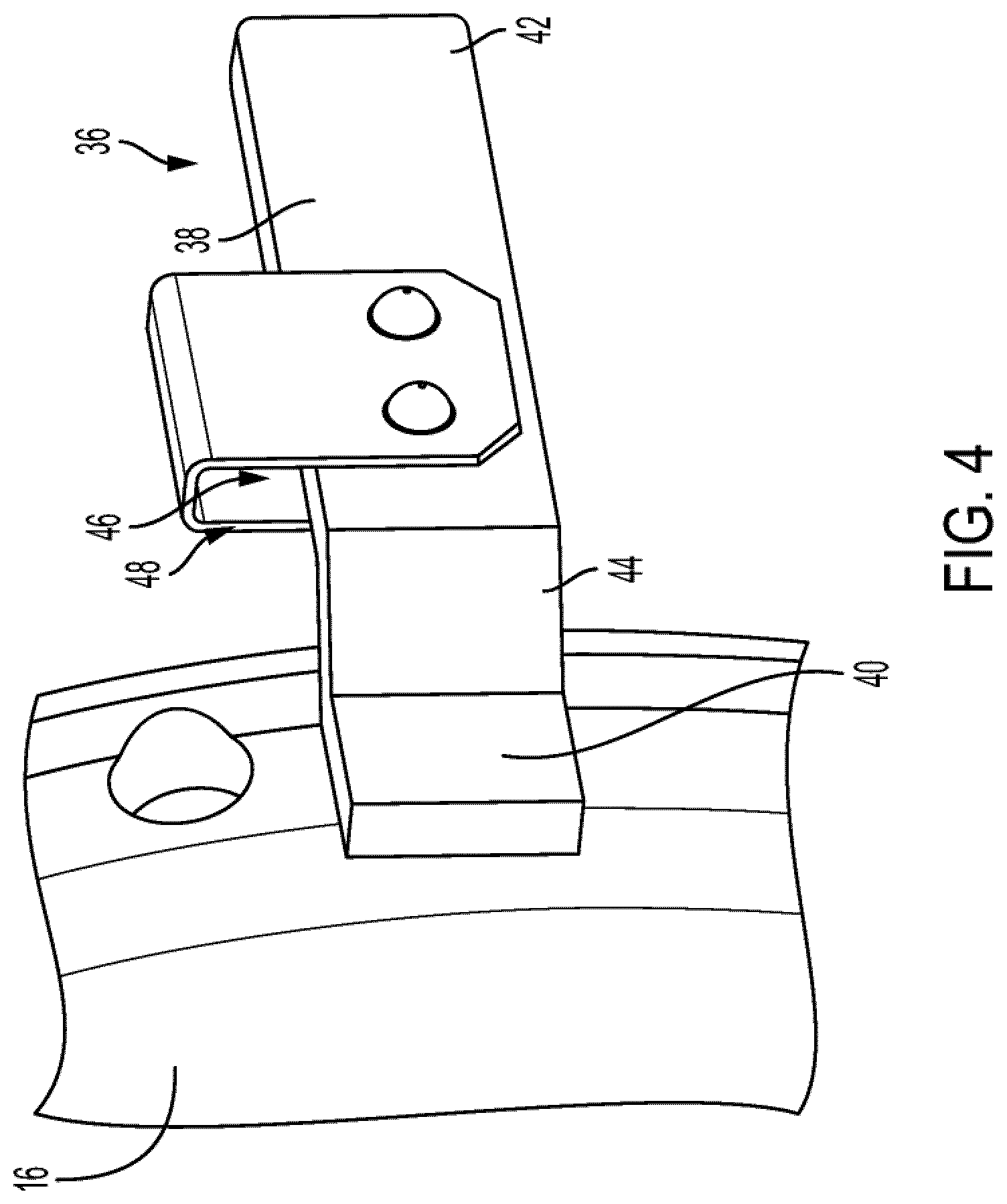 Patent US12104684 Figure 4 – Electronic locking differential assembly with wire guide and cover