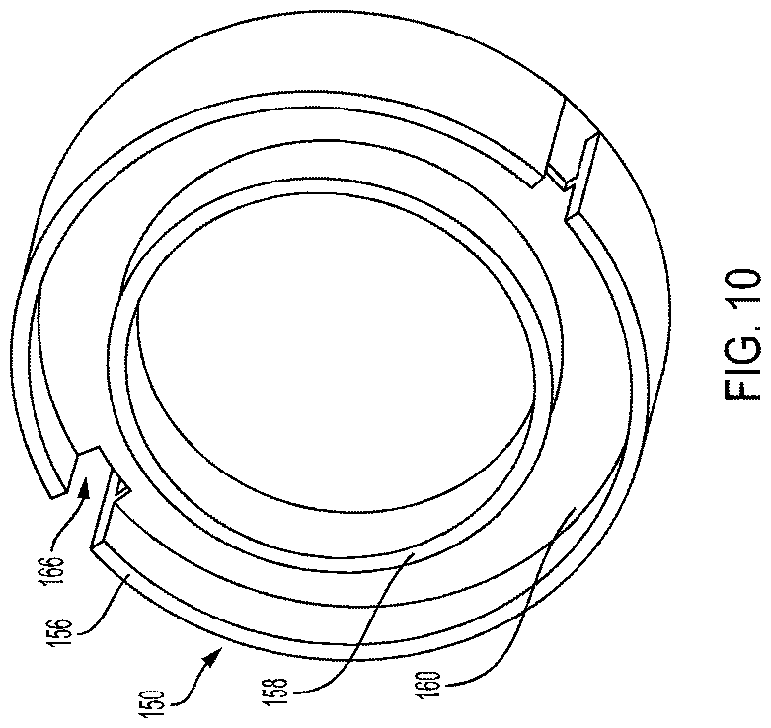 Patent US12104684 Figure 10 – Electronic locking differential assembly with wire guide and cover