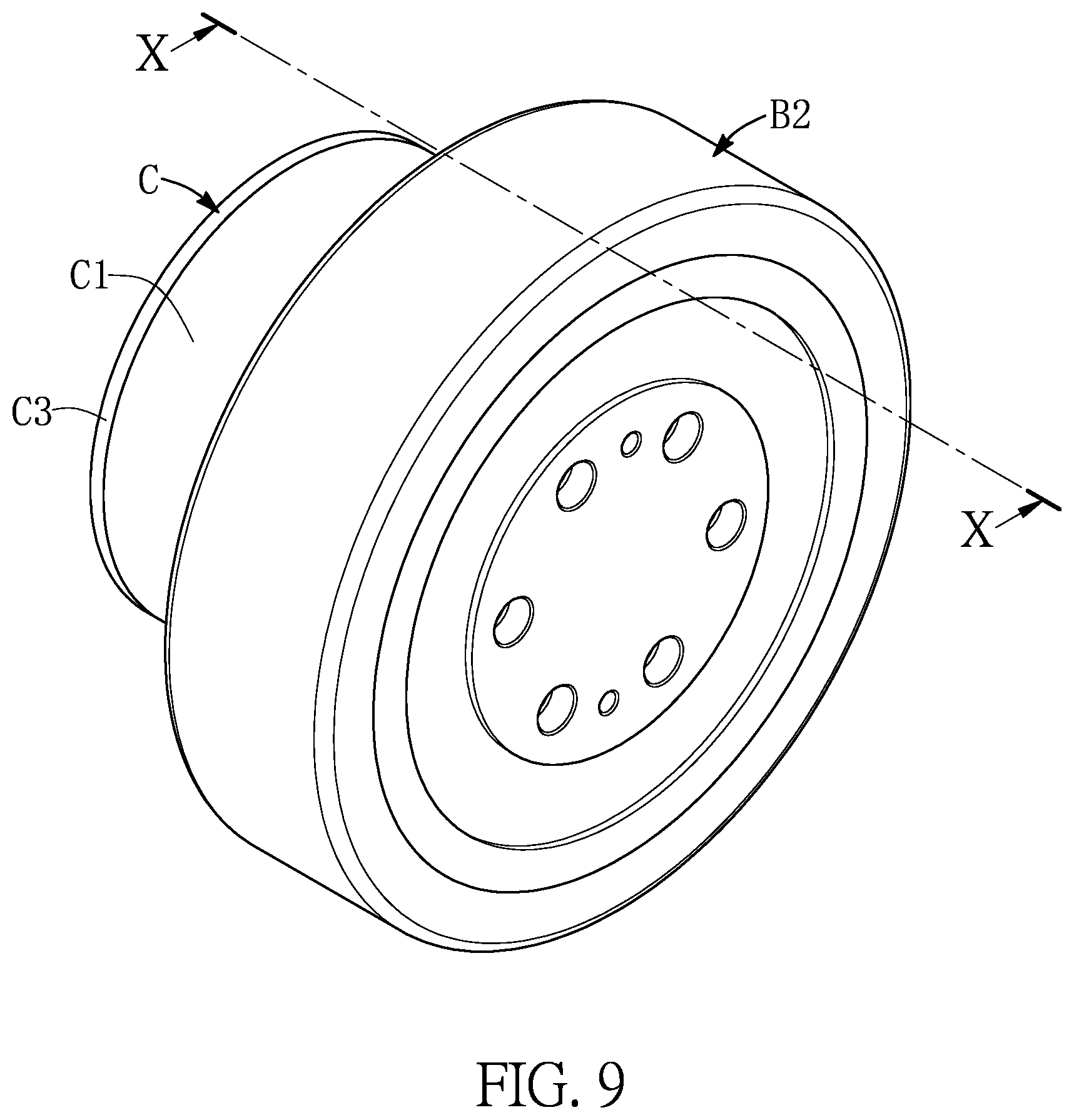 Patent US12104686 Figure 9 – Dynamic power device, automatic mobile vehicle, transfer apparatus, dynamic power supply system, and electric bicycle