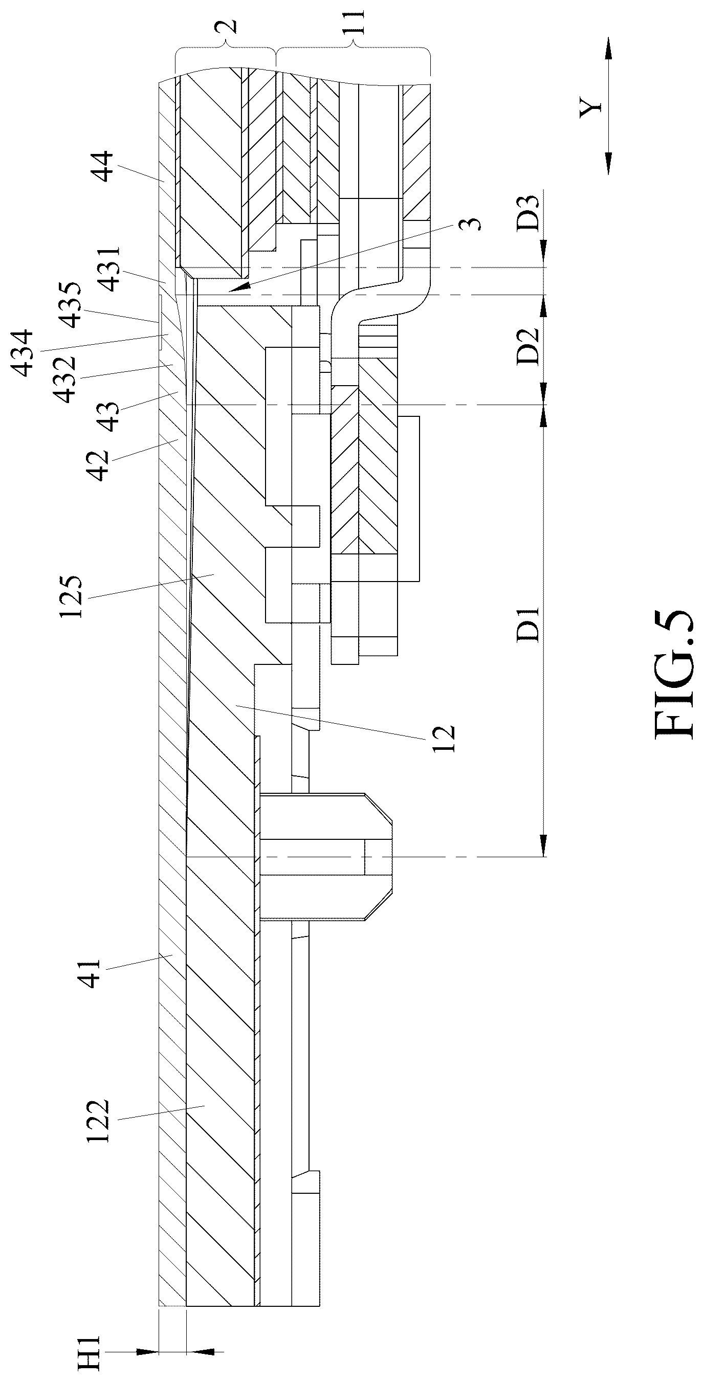 Patent US12104696 Figure 5 – Click pad device