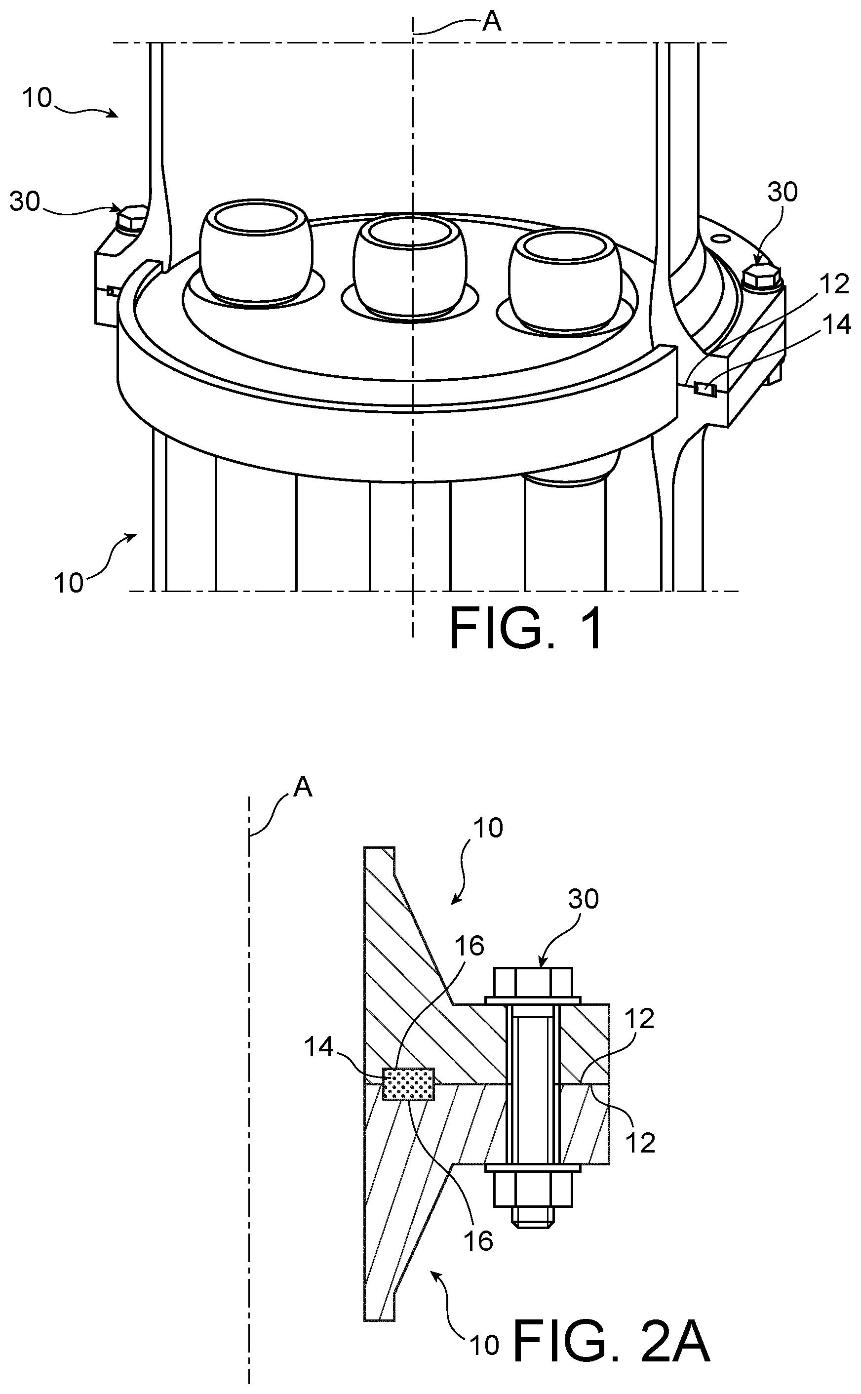 Patent US12104697 Figure 1 – Compression sealing gasket and sealing system