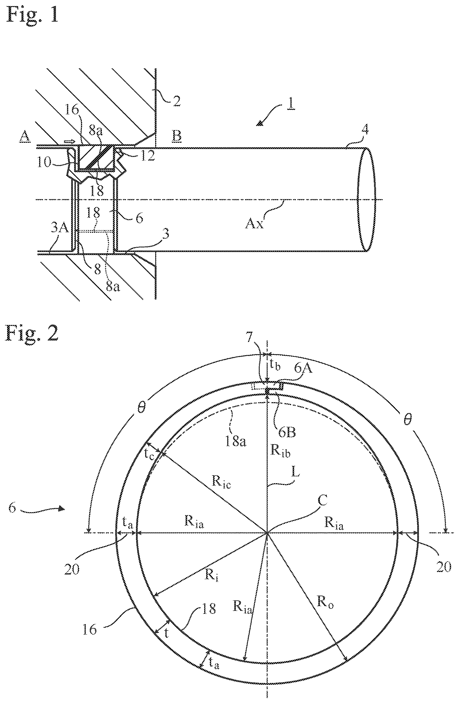 Patent US12104698 Figure 1 – Seal ring
