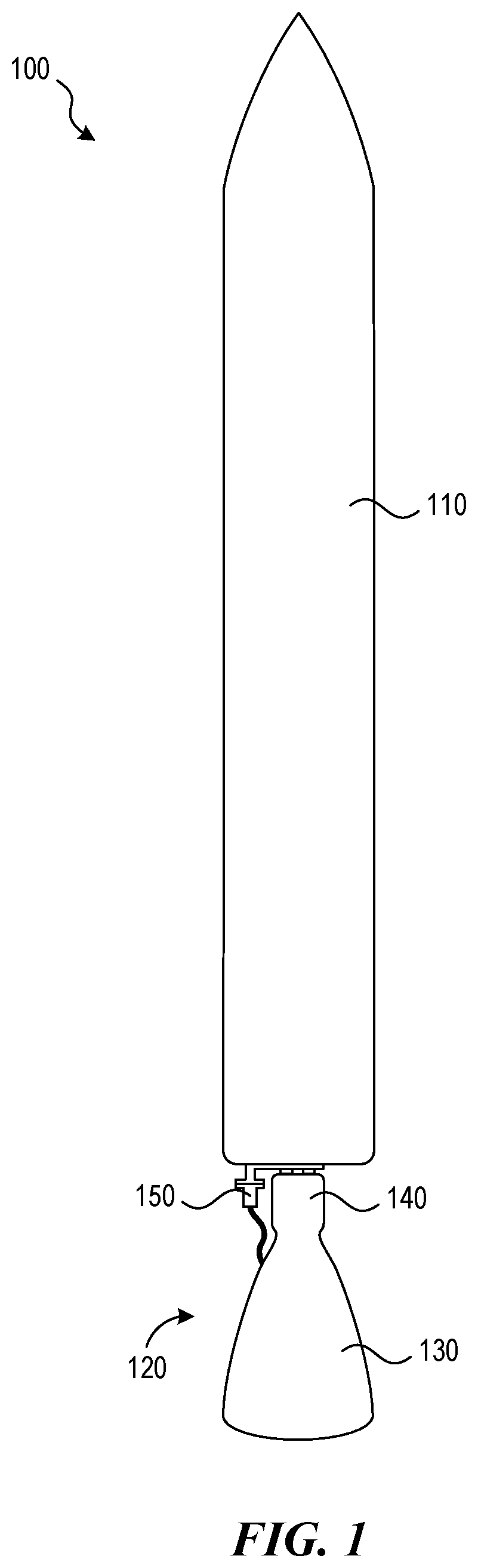 Patent US12104699 Figure 1 – Self-optimizing seal for turbomachinery, and associated systems and methods