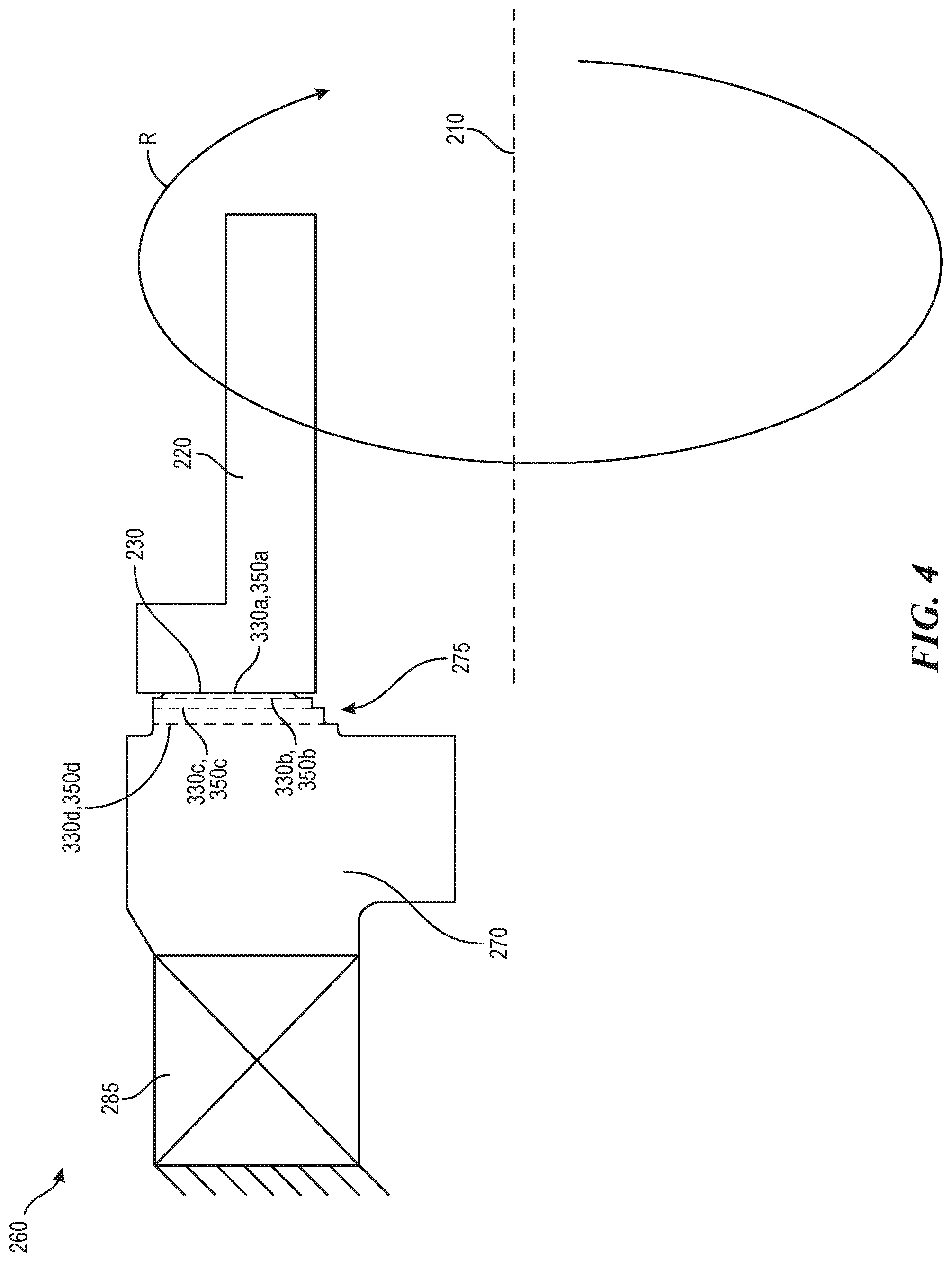 Patent US12104699 Figure 3 – Self-optimizing seal for turbomachinery, and associated systems and methods