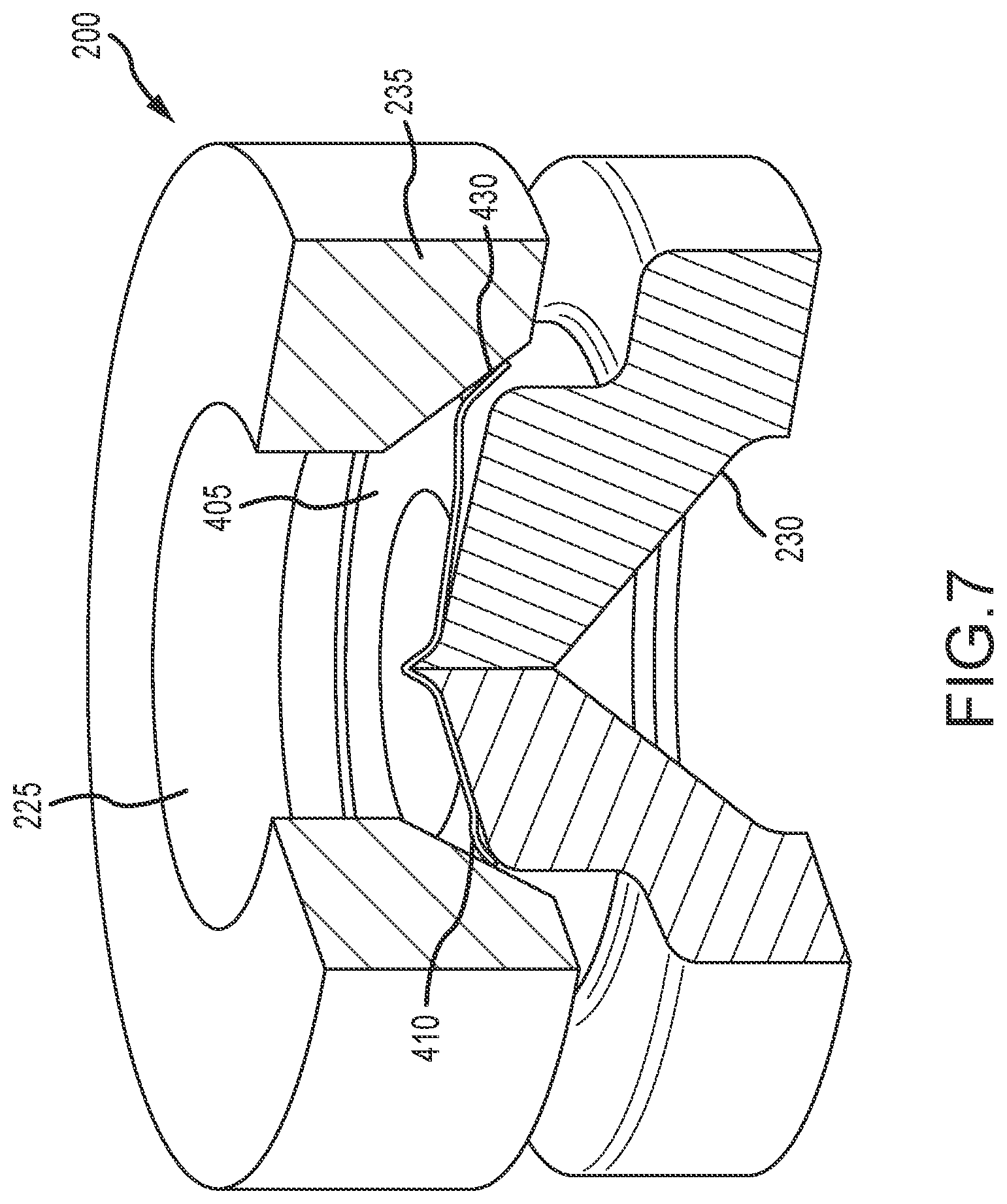 Patent US12104701 Figure 5 – Resilient metal seal for check valve