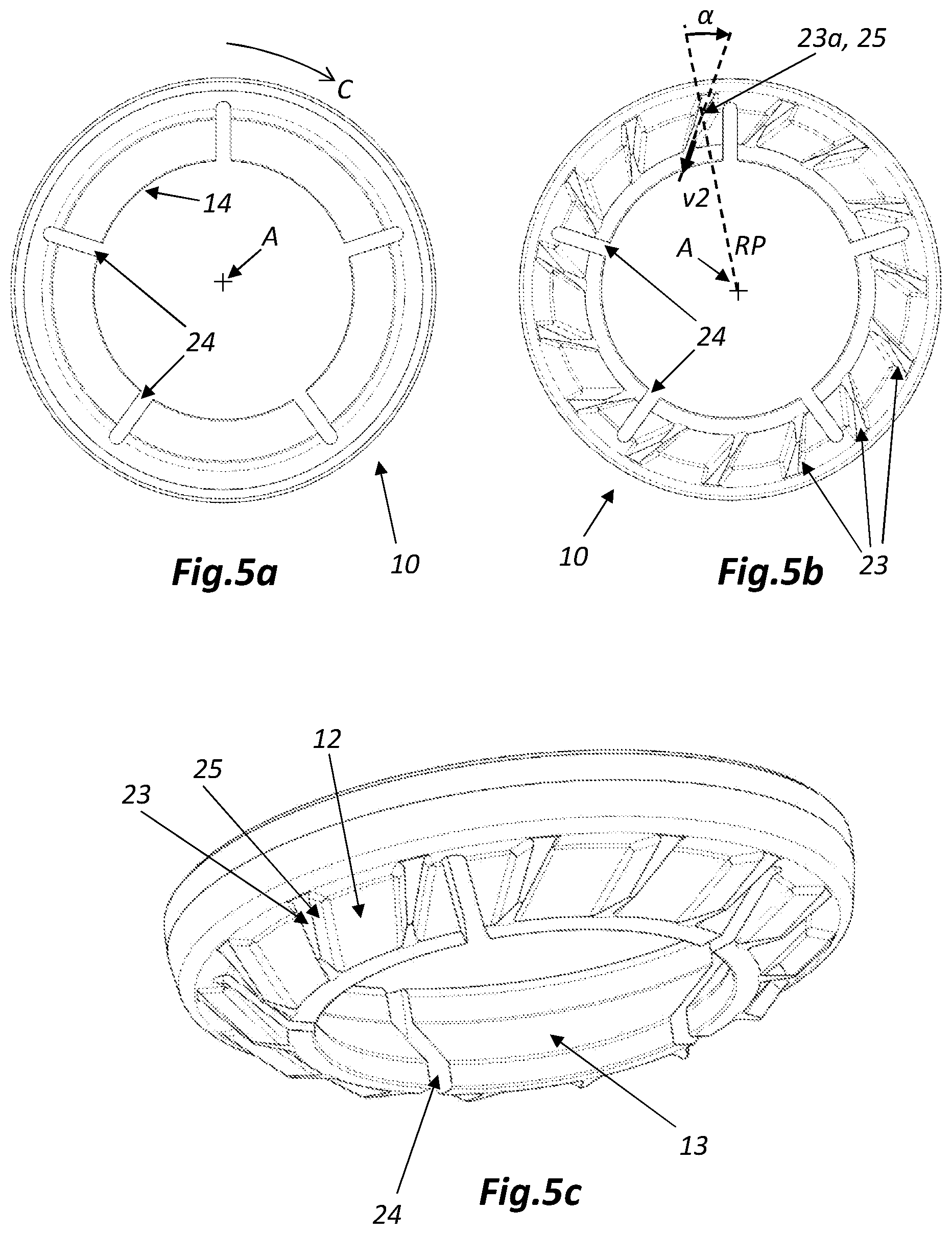 Patent US12104702 Figure 4 – Gasket, fluid flow control valve and method of cleaning such a valve