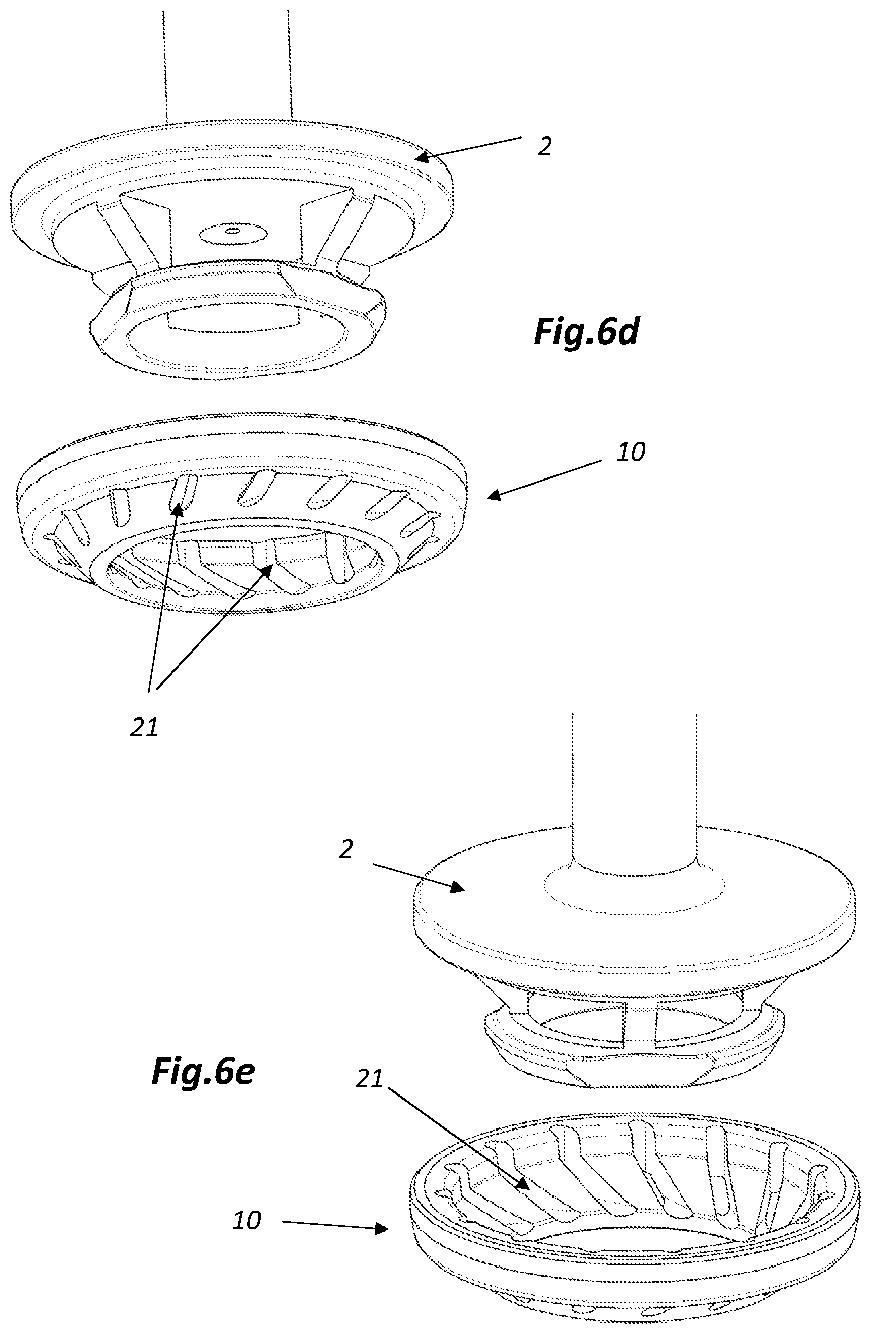 Patent US12104702 Figure 6 – Gasket, fluid flow control valve and method of cleaning such a valve