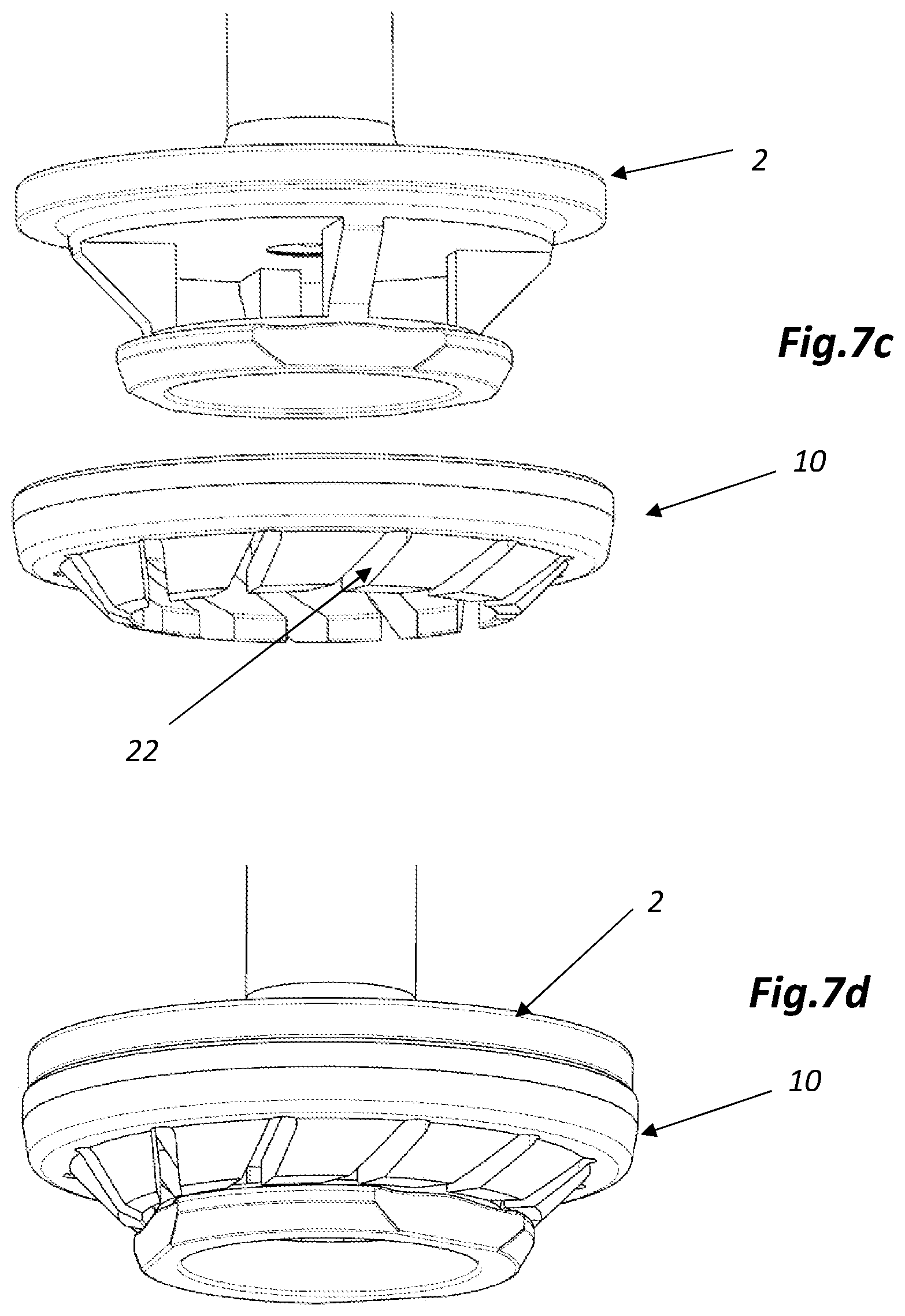 Patent US12104702 Figure 8 – Gasket, fluid flow control valve and method of cleaning such a valve