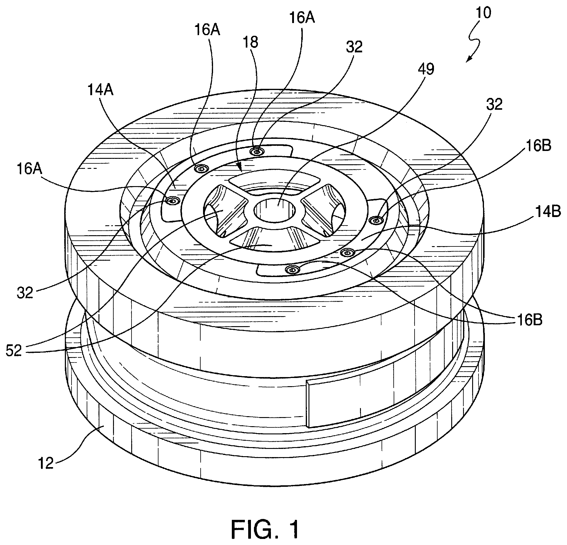 Patent US12104707 Figure 1 – High pressure axial flow check valve