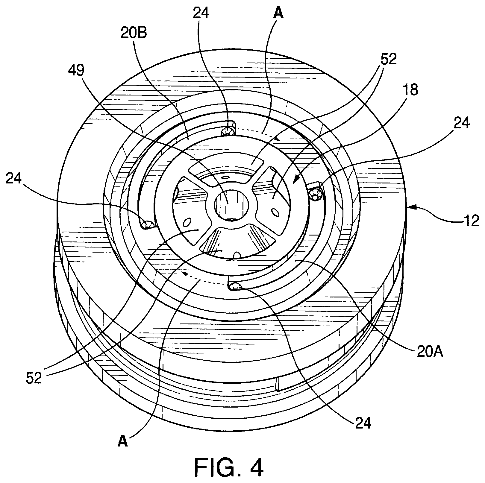 Patent US12104707 Figure 3 – High pressure axial flow check valve