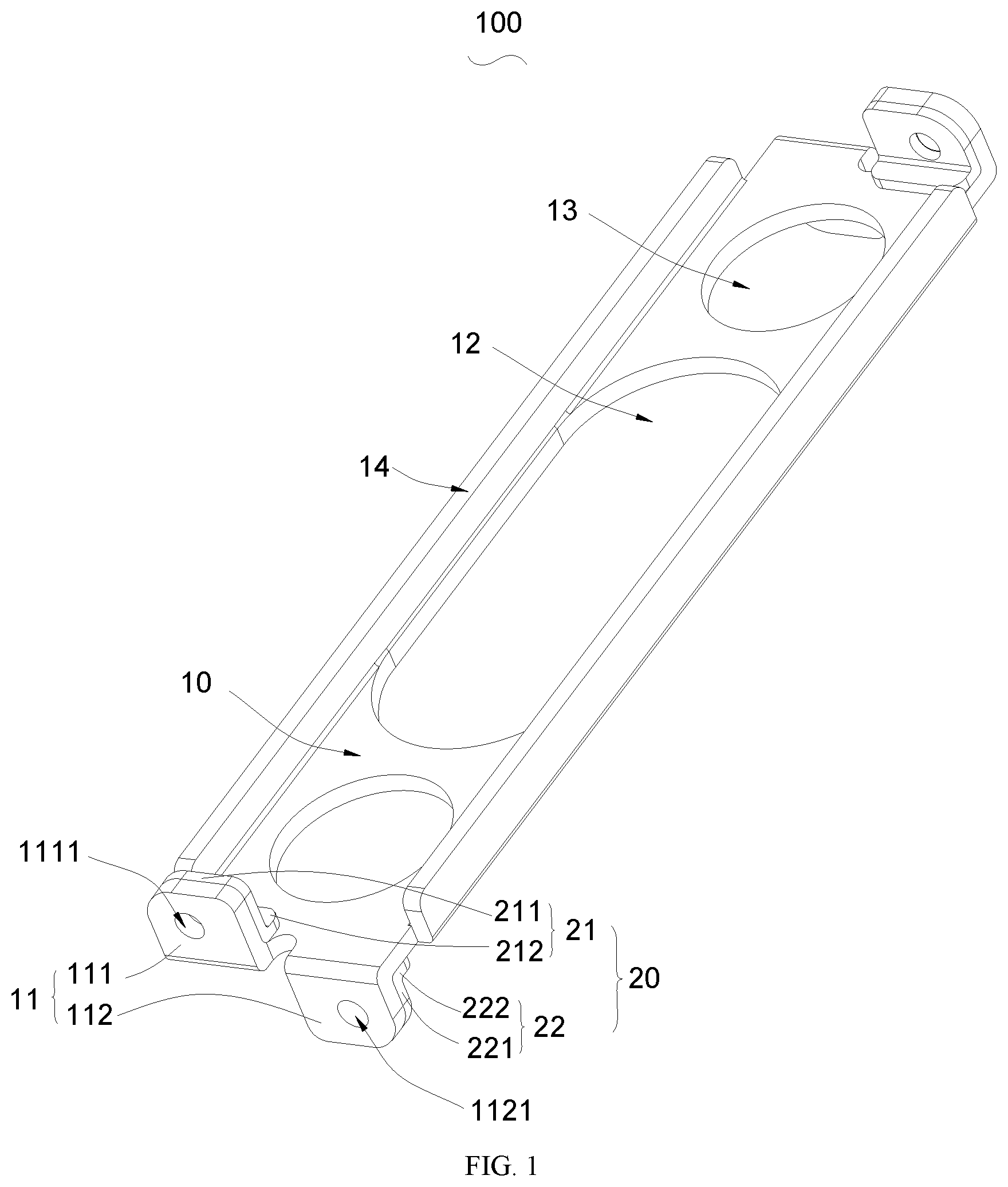 Patent US12104708 Figure 1 – Guide frame for four-way reversing valve