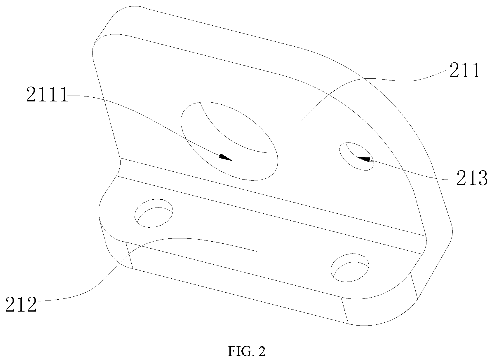 Patent US12104708 Figure 2 – Guide frame for four-way reversing valve
