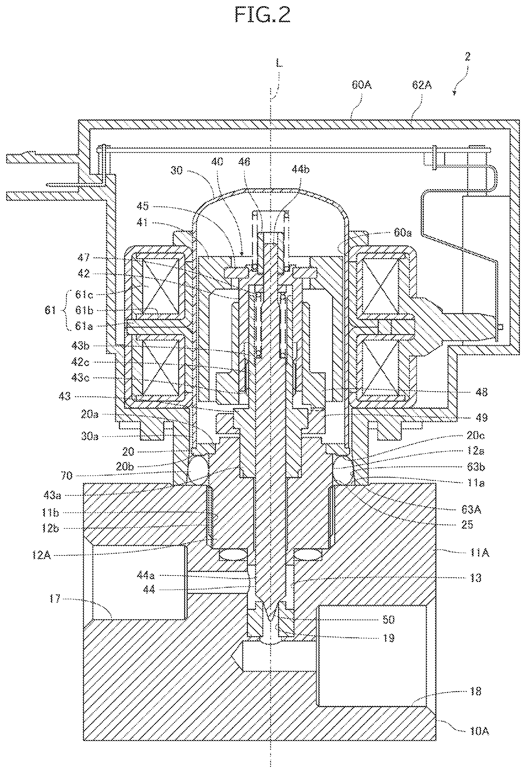 Patent US12104709 Figure 2 – Electric valve