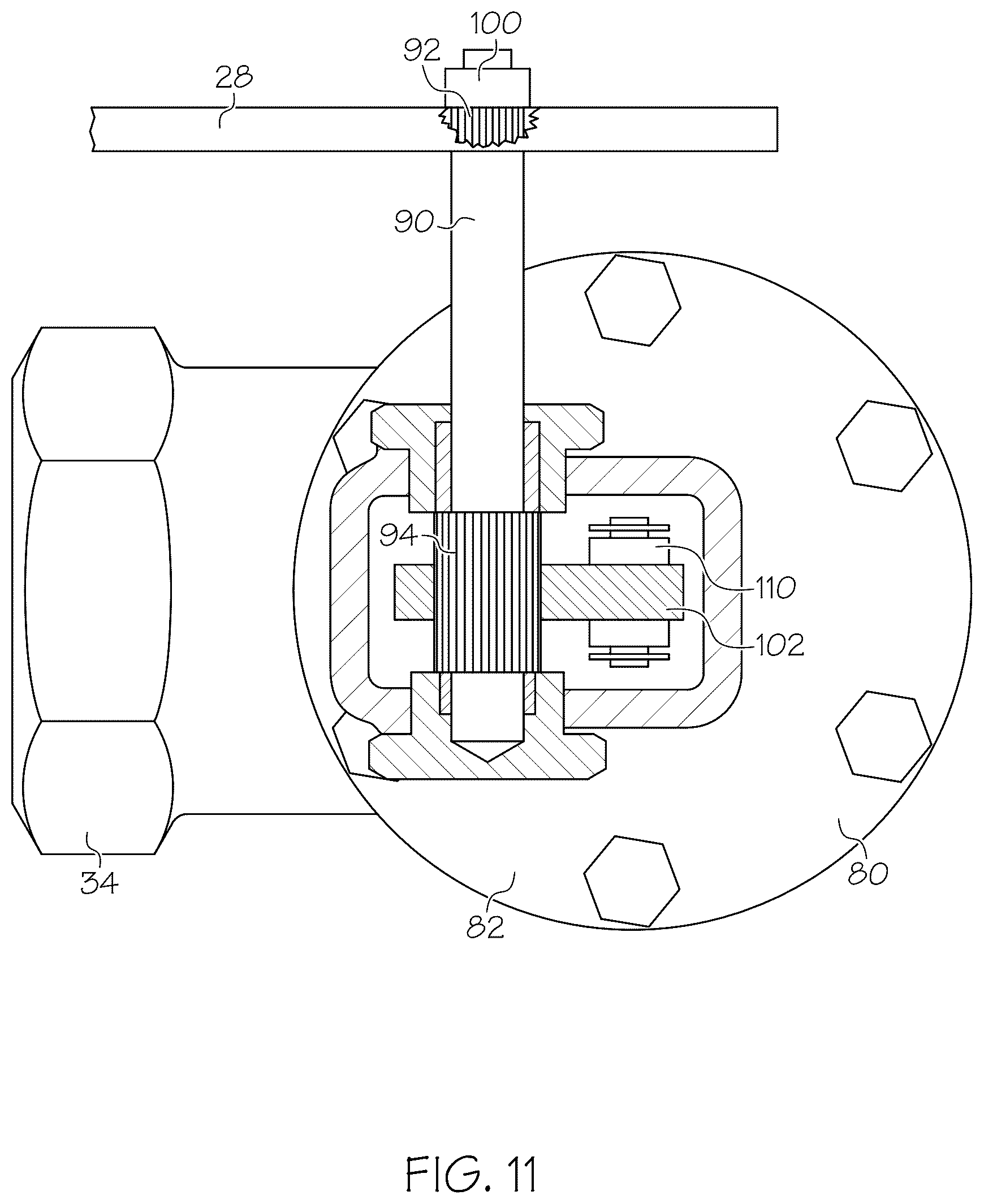 Patent US12104712 Figure 9 – Lever operated dump valve with improved accuracy