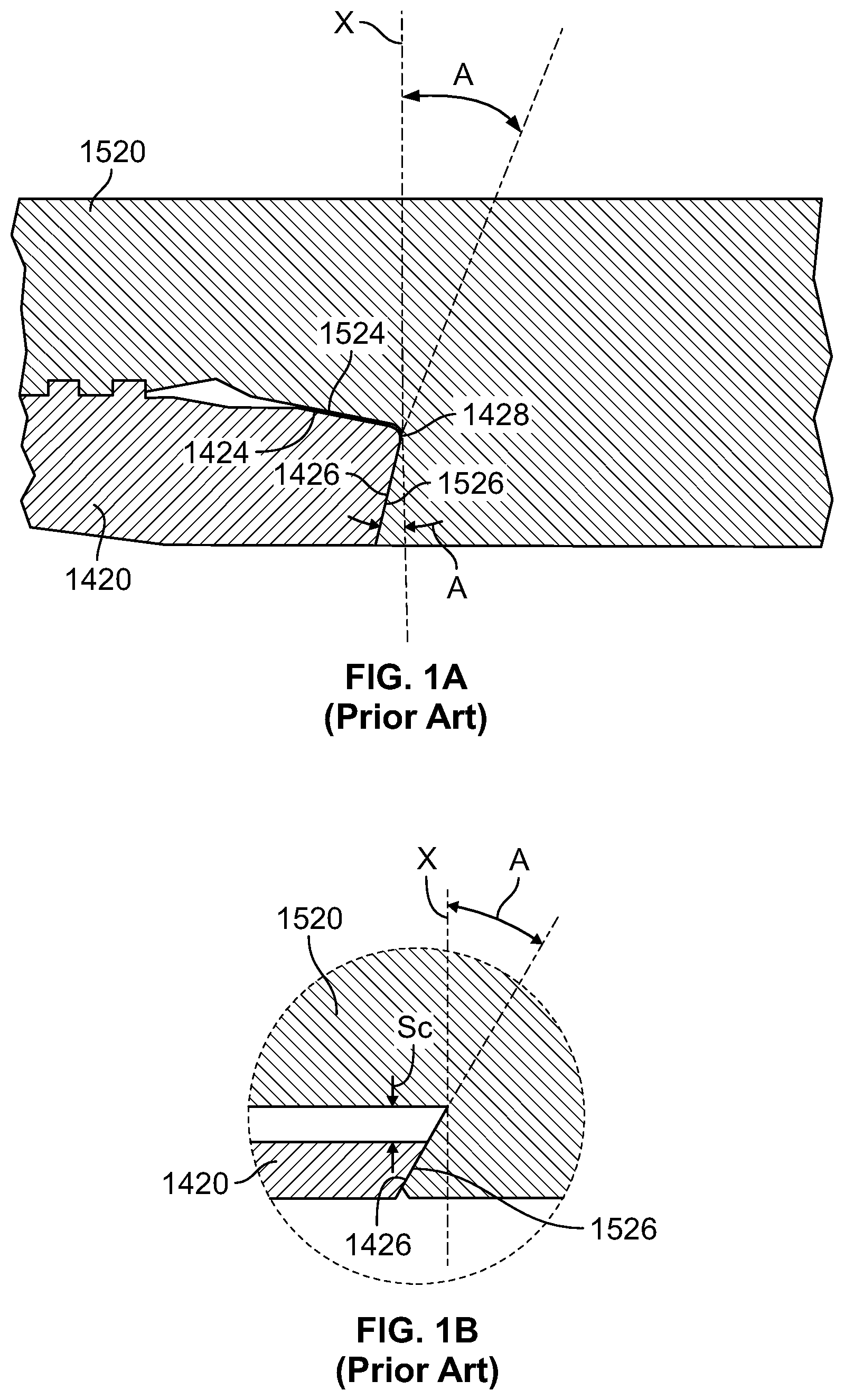 Patent US12104720 Figure 1 – Torque shoulder of a premium connection