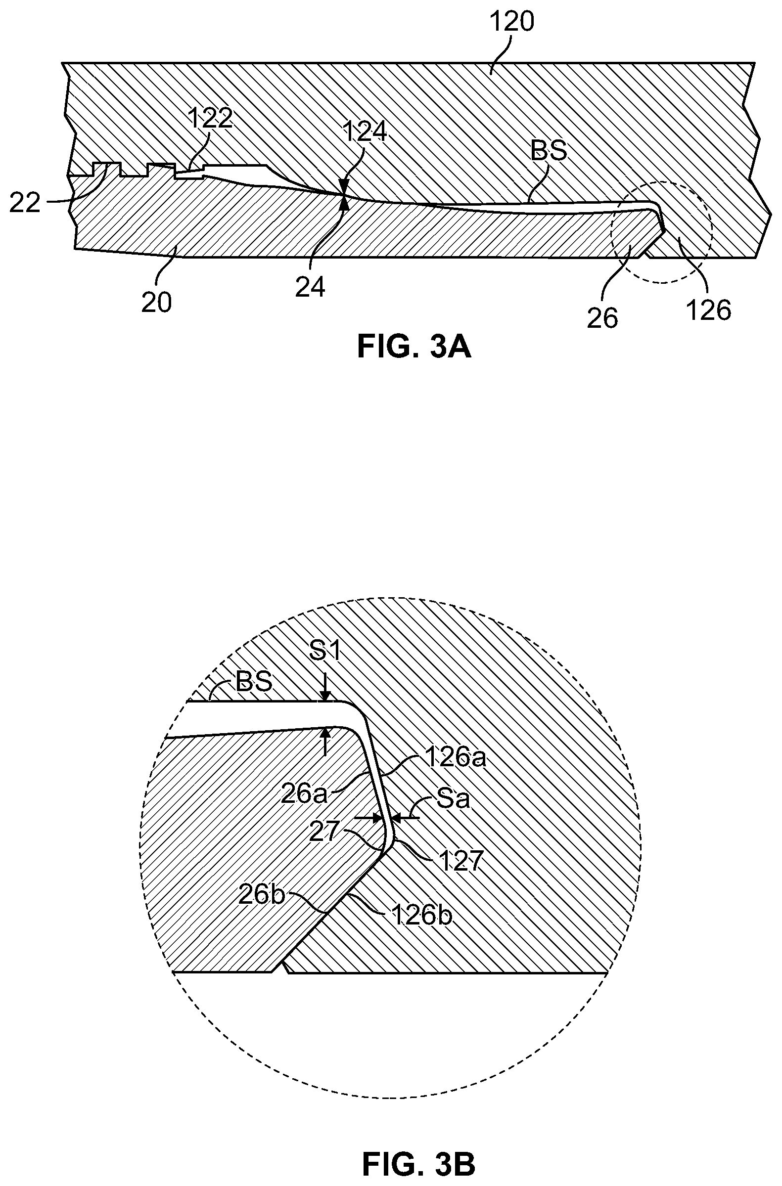 Patent US12104720 Figure 4 – Torque shoulder of a premium connection