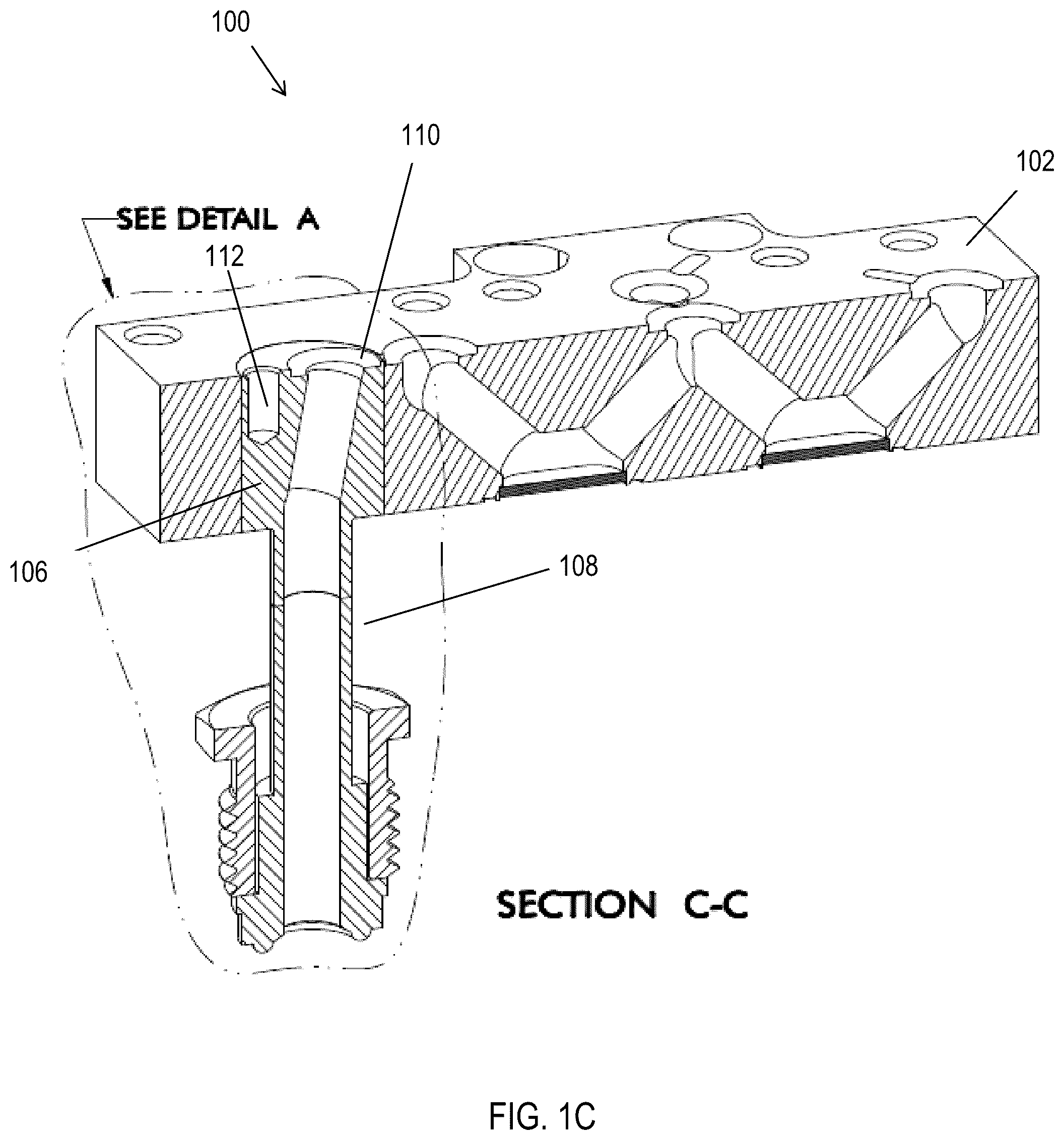 Patent US12104721 Figure 3 – Universal tube stub plug with seal port
