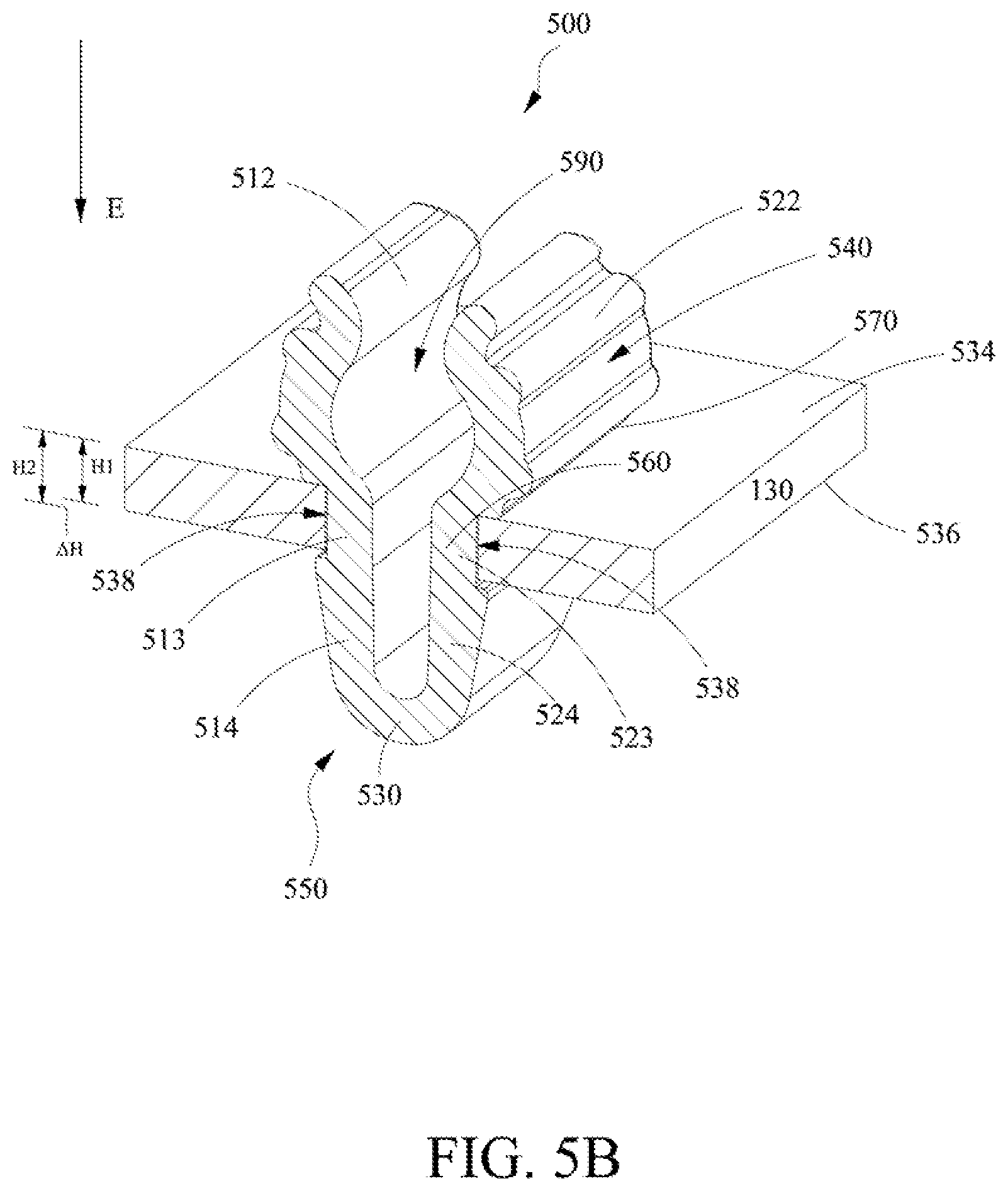 Patent US12104725 Figure 4 – Cable fixing device and antenna