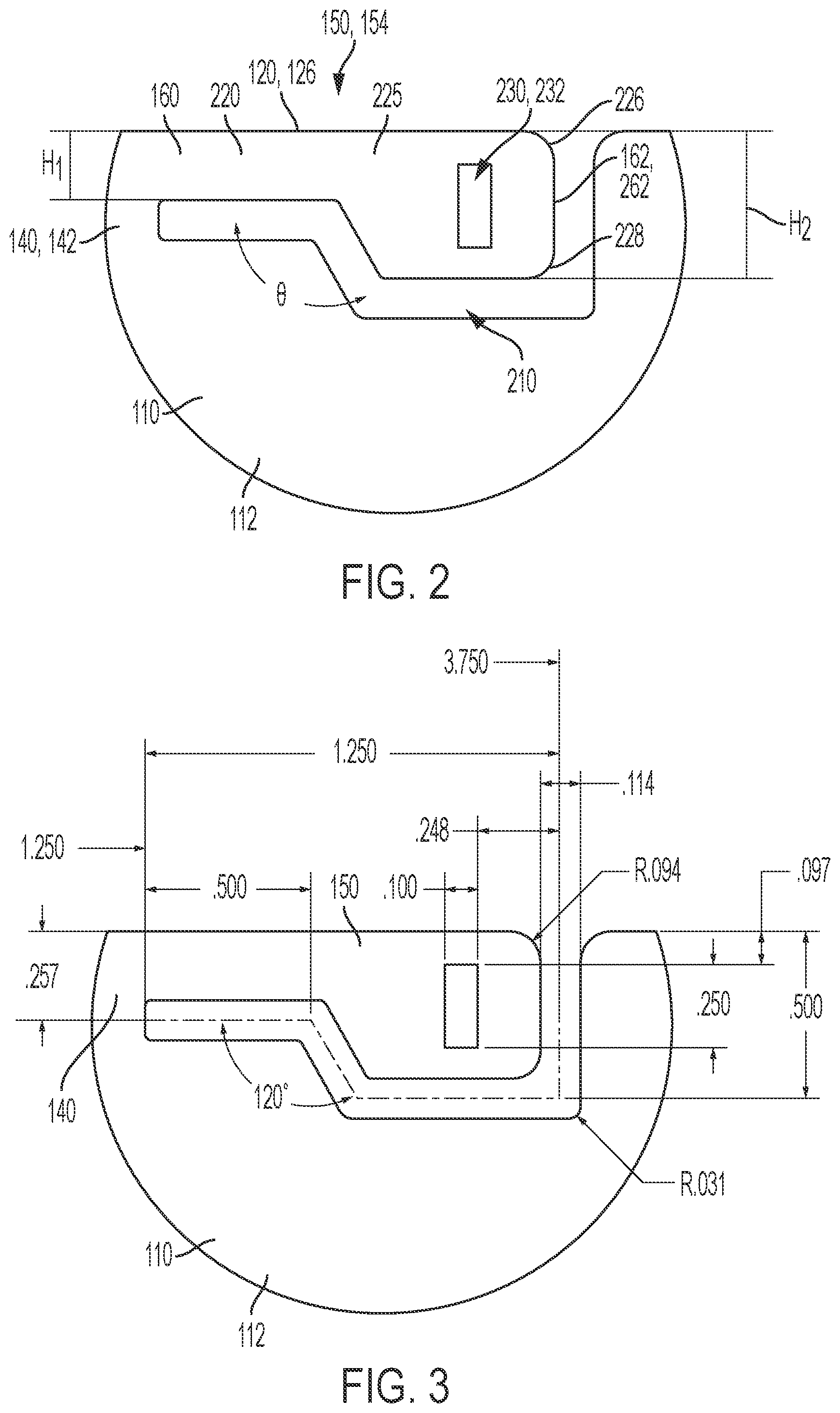 Patent US12104726 Figure 2 – Lockable pipe shield