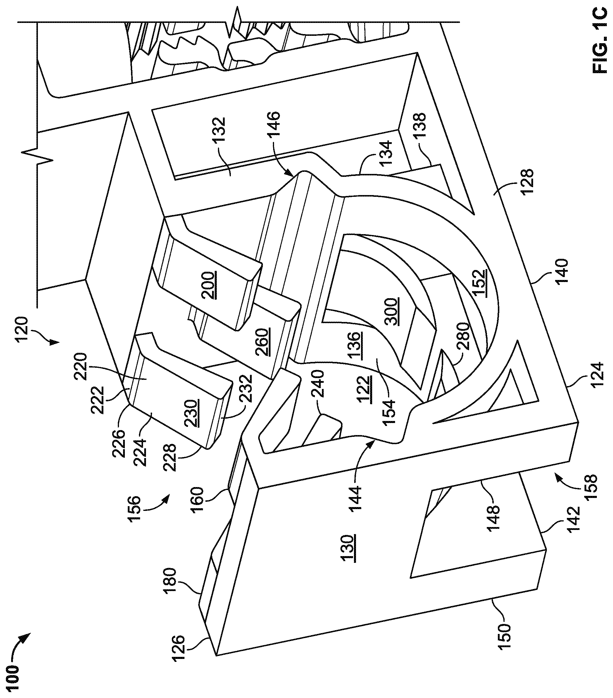 Patent US12104727 Figure 3 – Line retainer