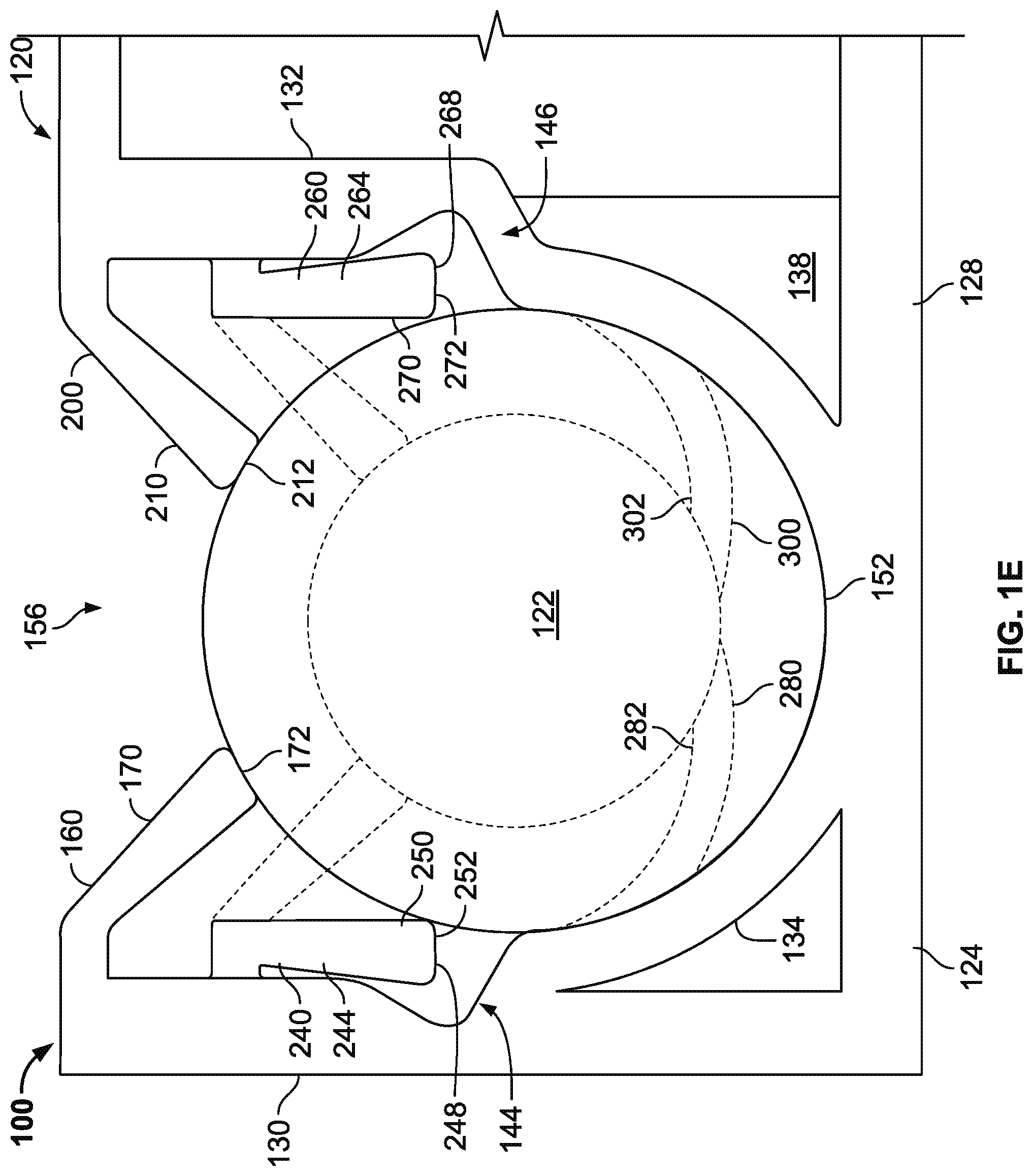 Patent US12104727 Figure 5 – Line retainer