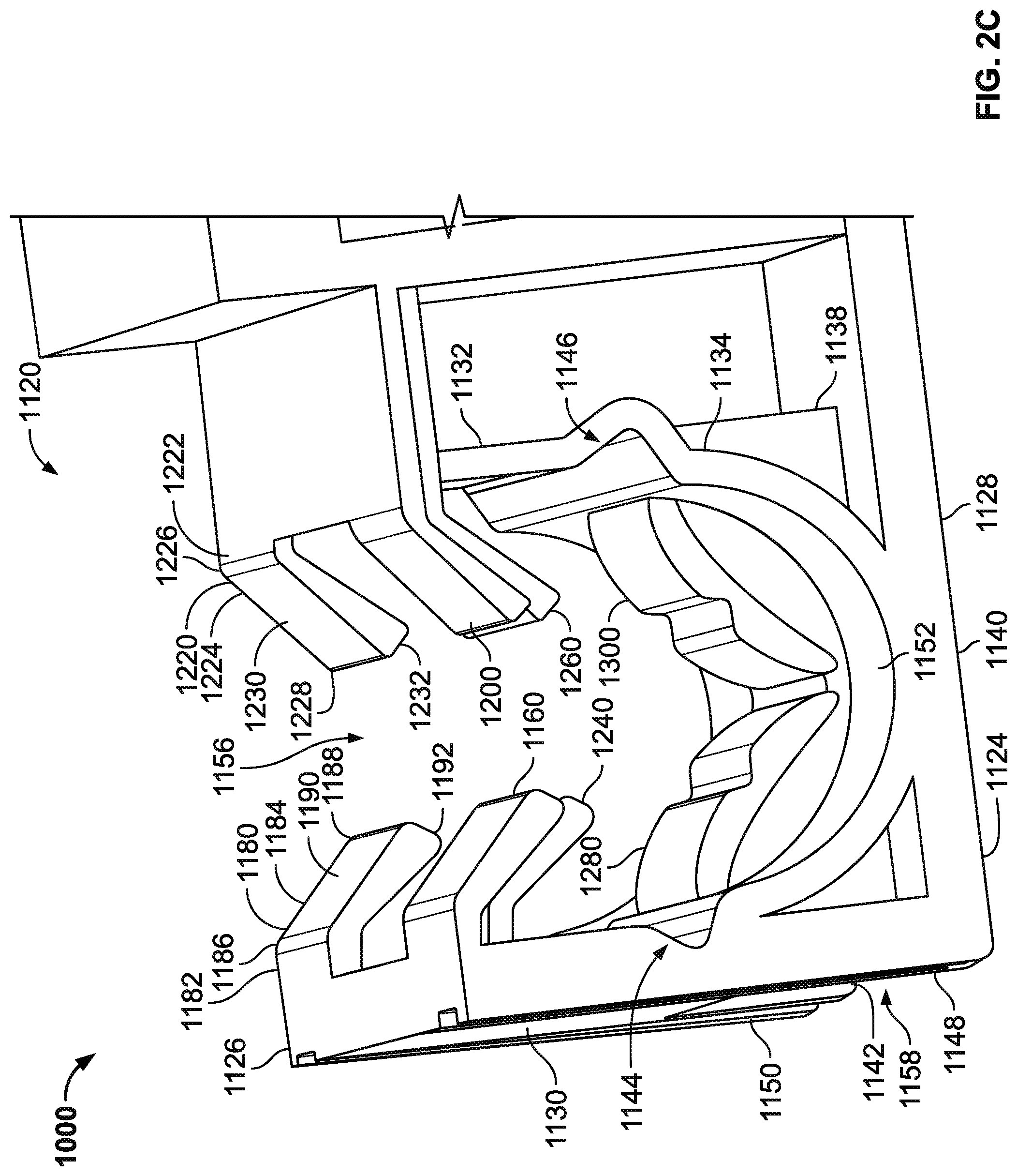 Patent US12104727 Figure 8 – Line retainer