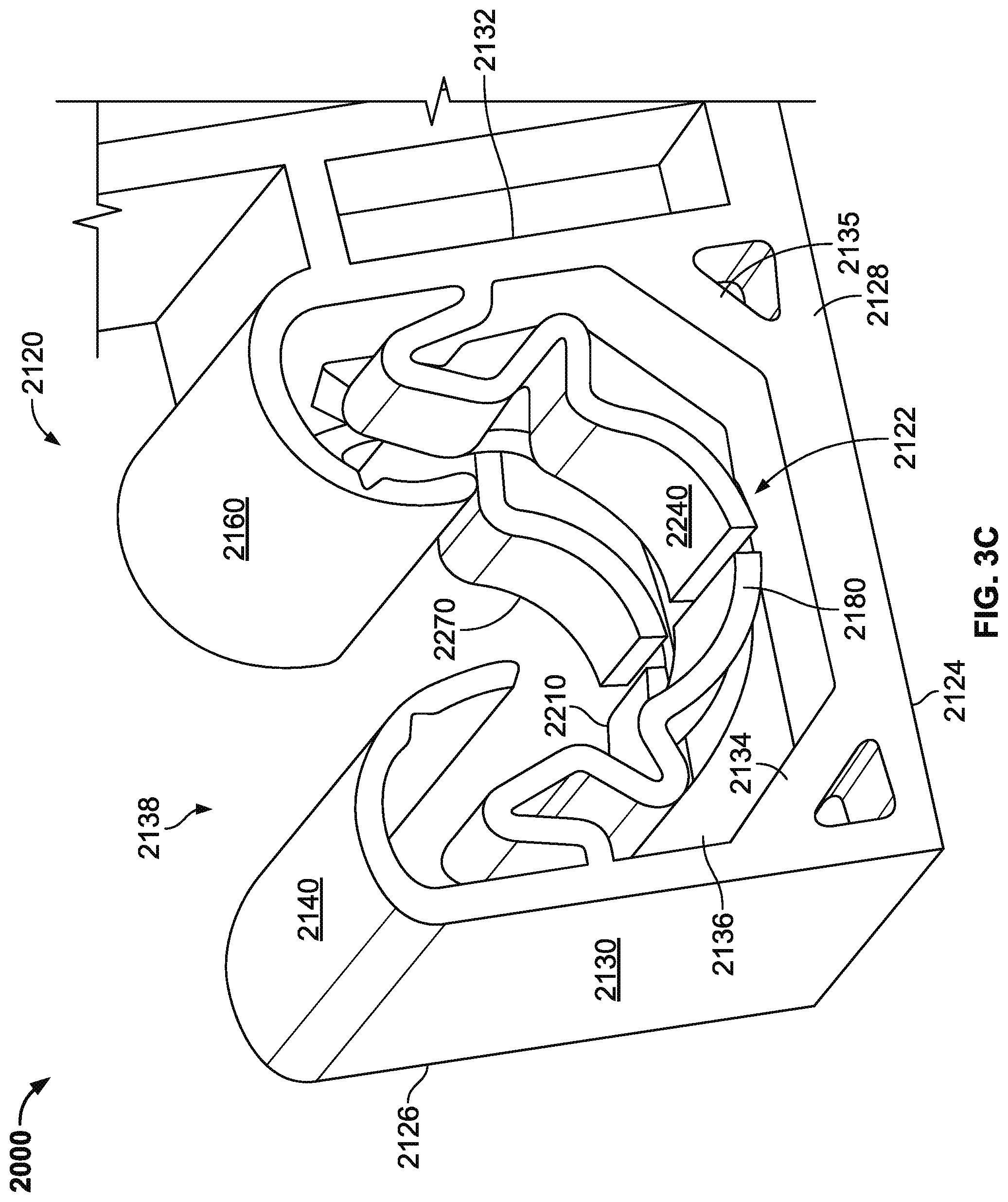 Patent US12104727 Figure 13 – Line retainer