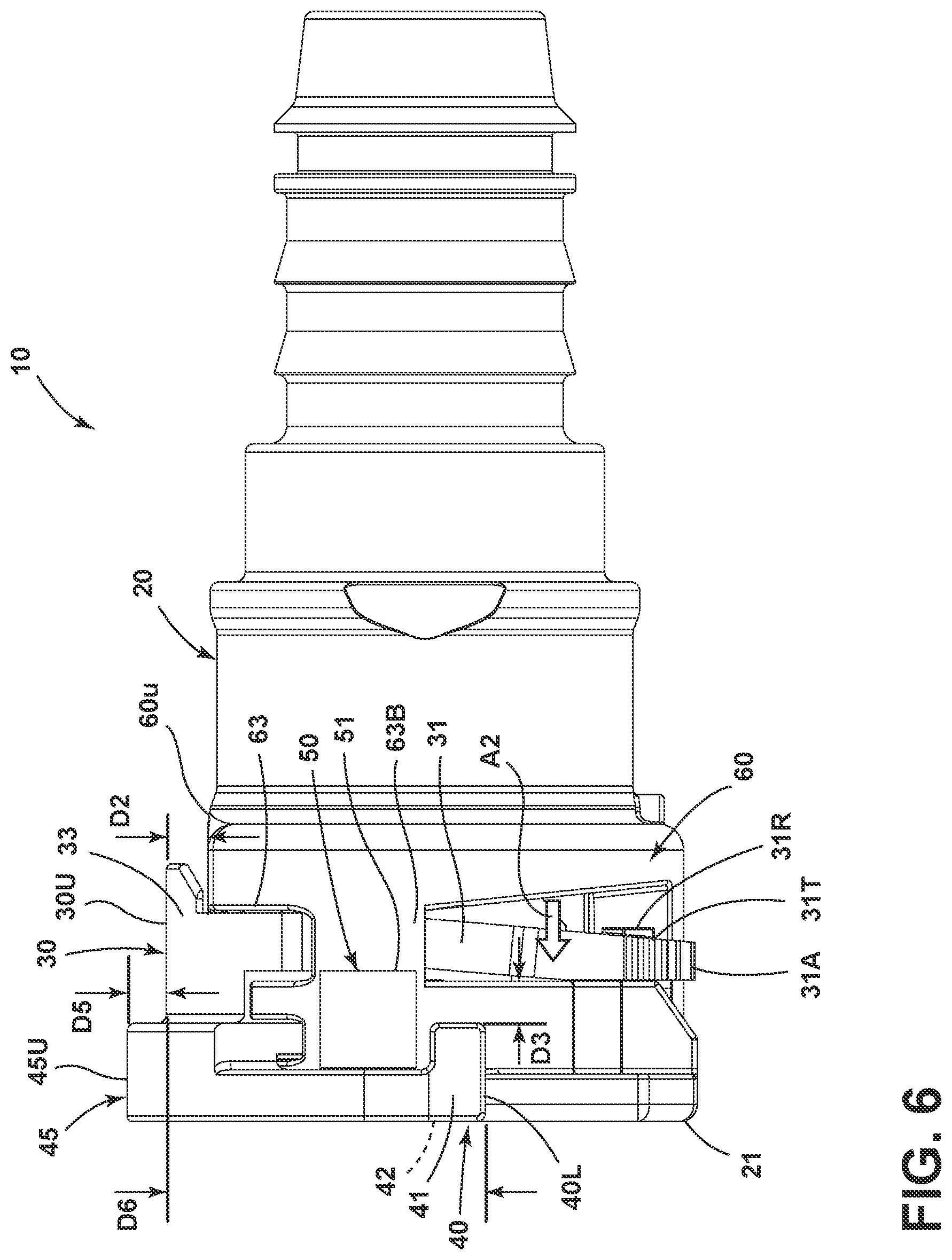 Patent US12104729 Figure 6 – Quick connector verification system and related method of use