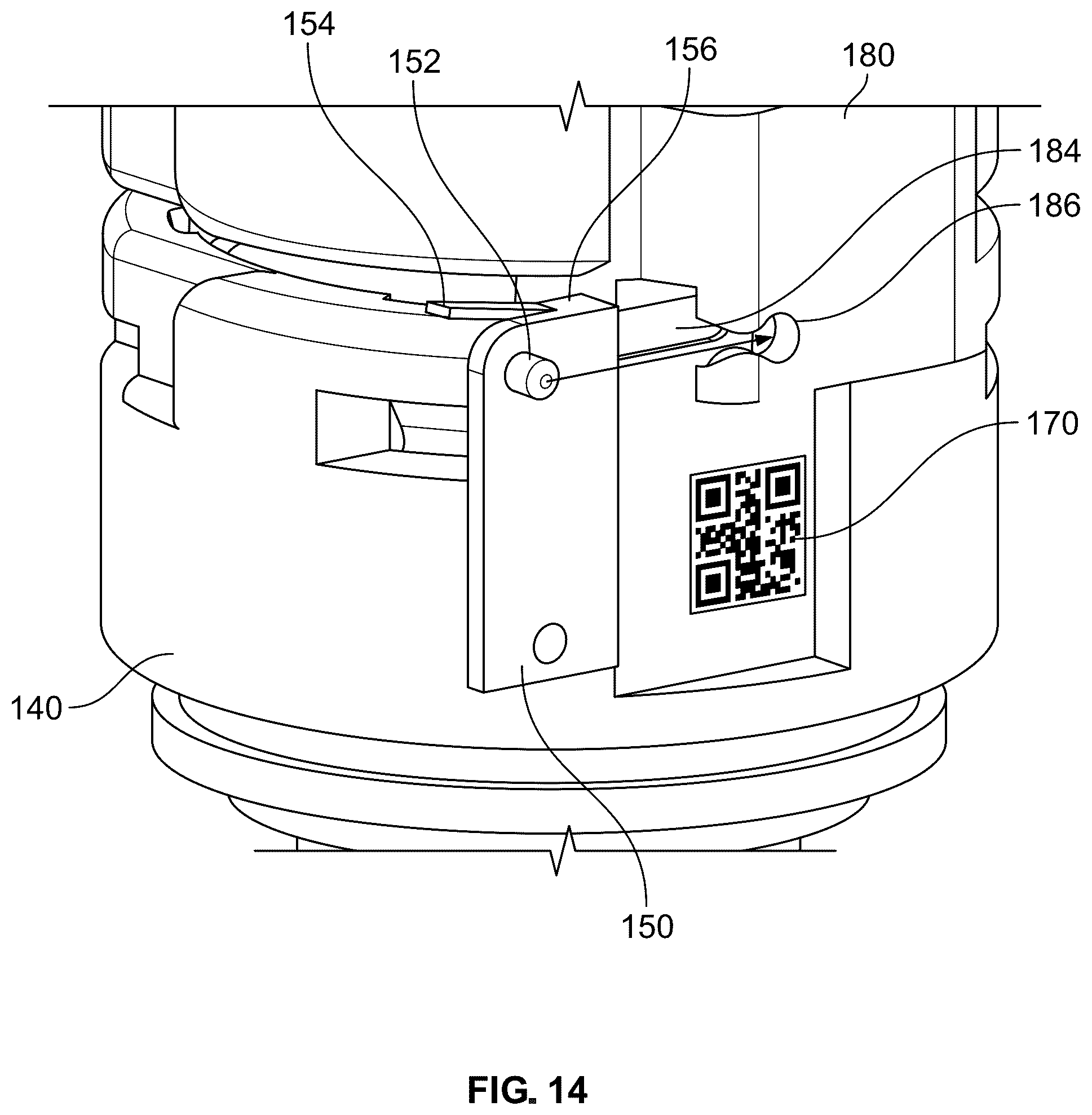 Patent US12104733 Figure 12 – VDA connector assembly with verification