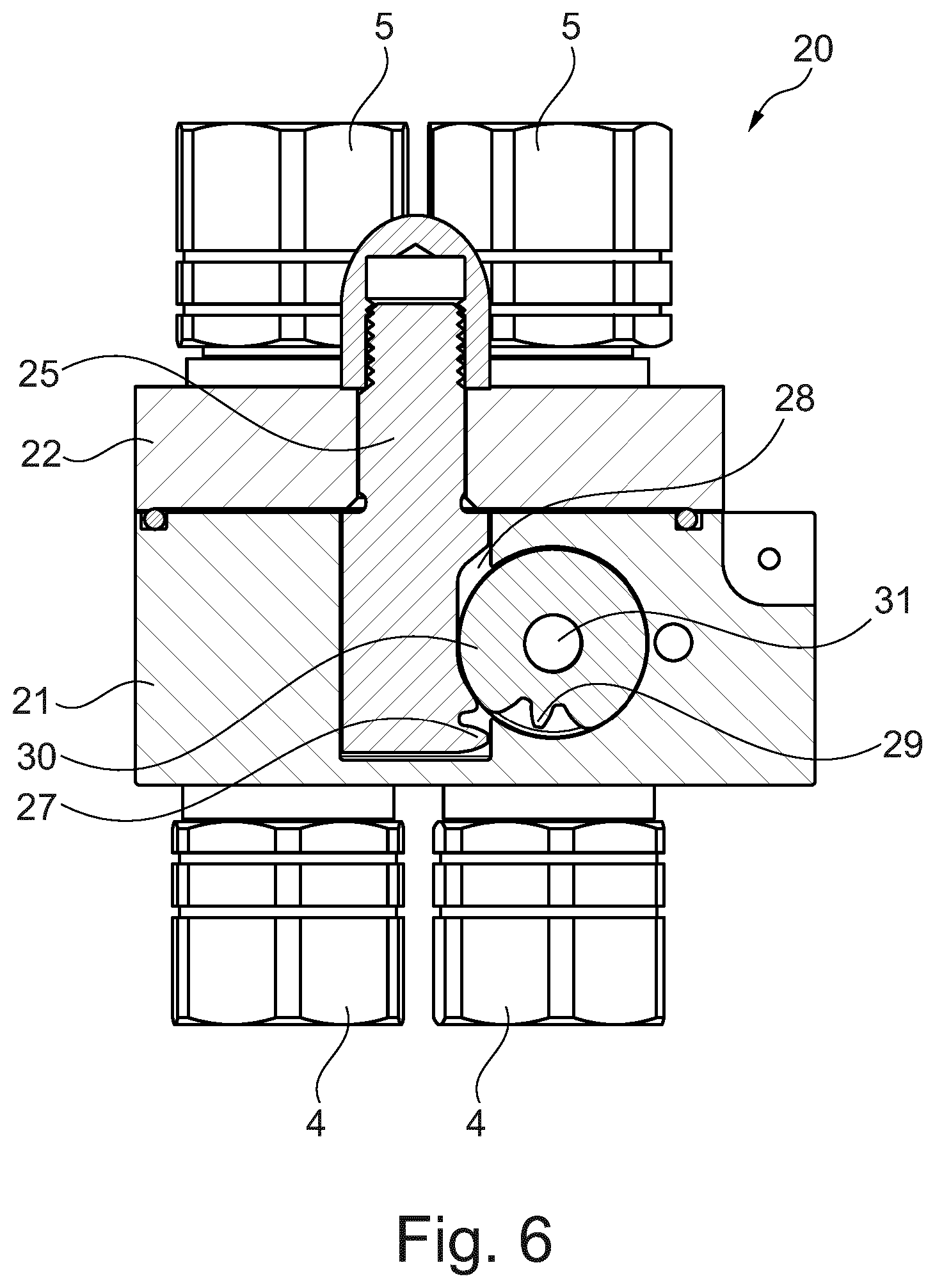 Patent US12104735 Figure 4 – Coupling device