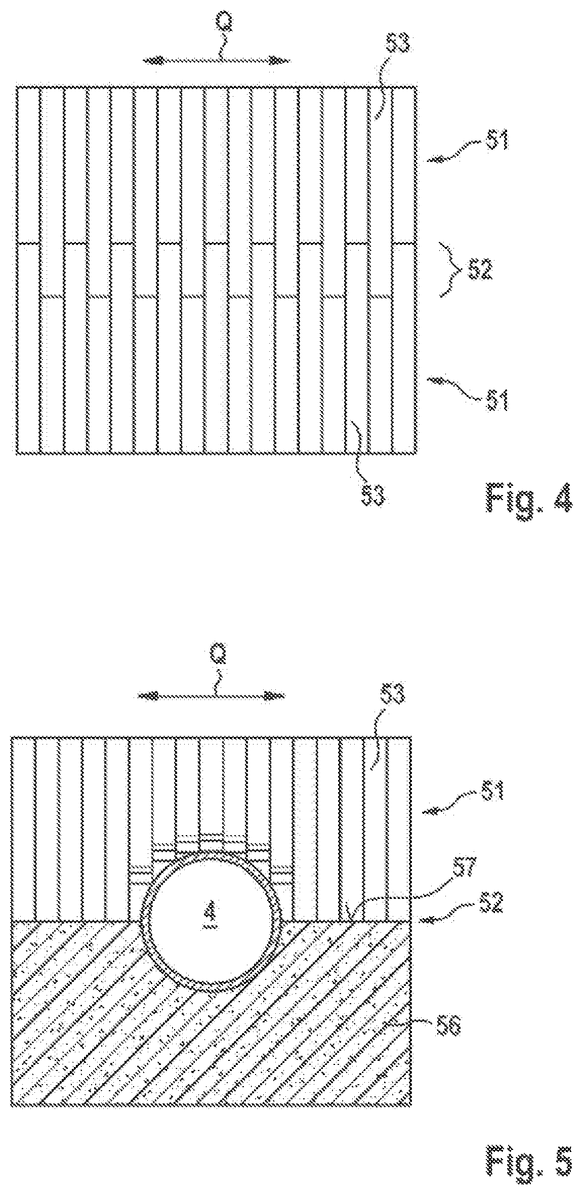 Patent US12104737 Figure 2 – Line feed-through for feeding a line through a building component