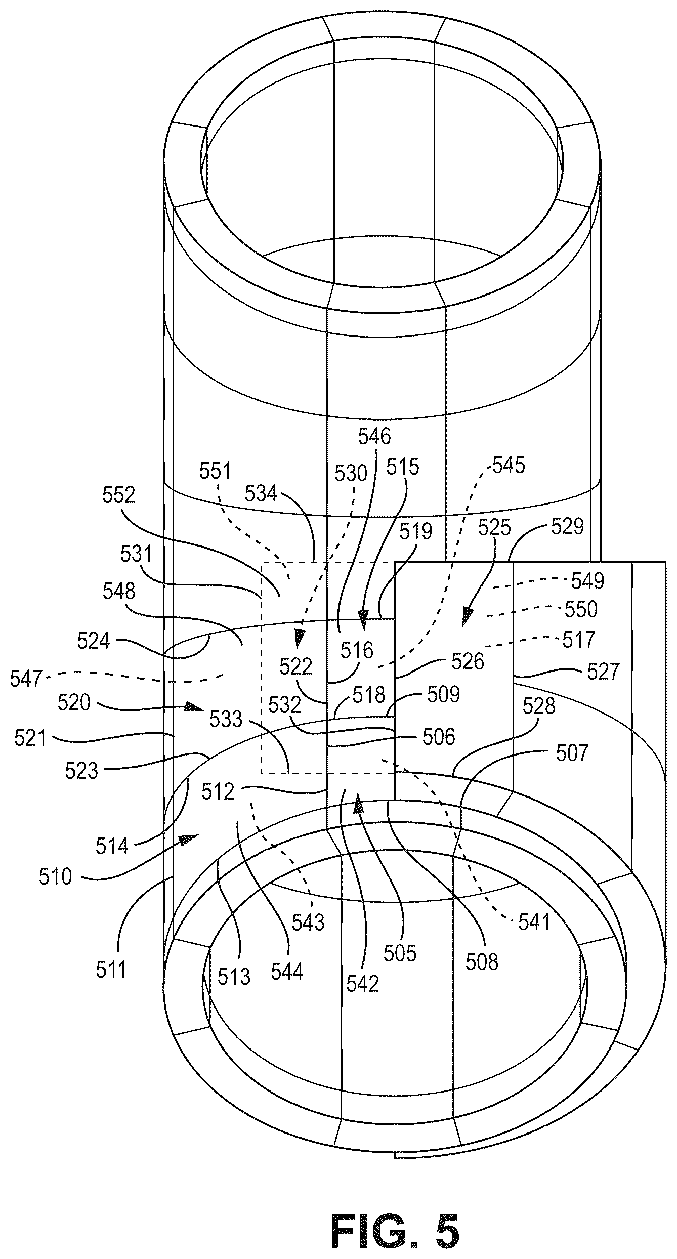 Patent US12104740 Figure 5 – Elbows and related methods