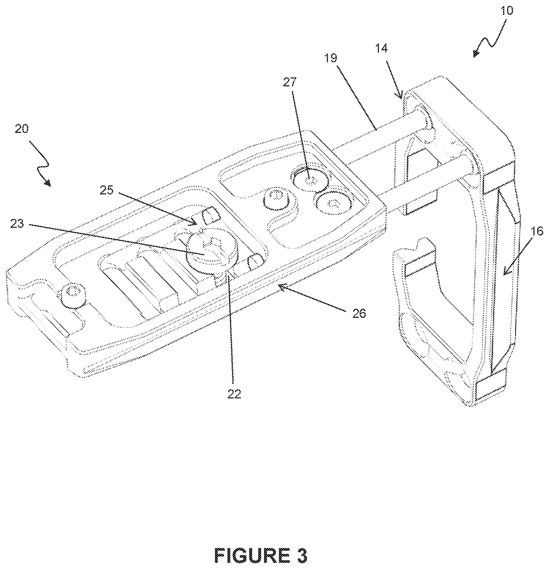 Patent US12104741 Figure 3 – Reversible L-bracket