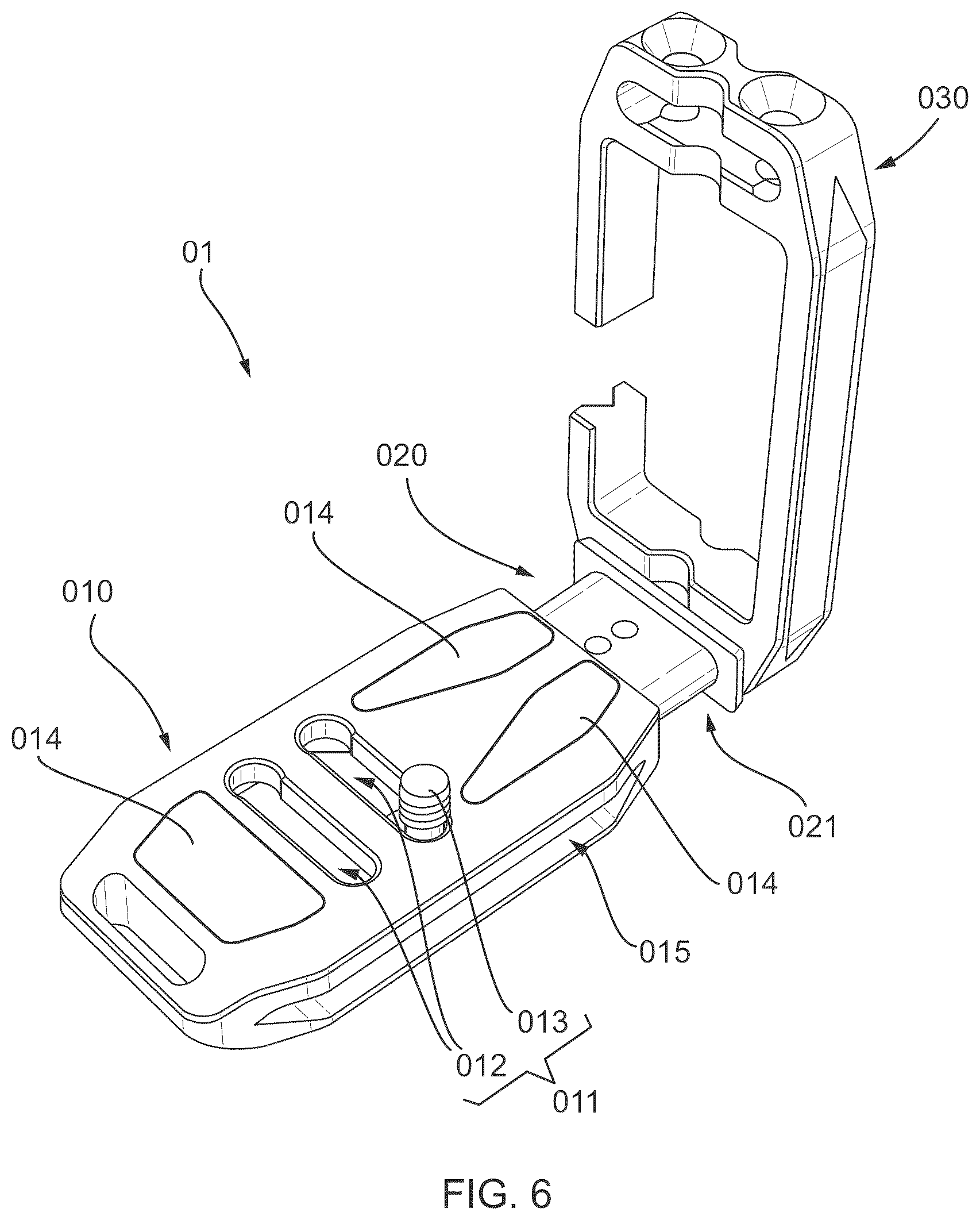 Patent US12104741 Figure 6 – Reversible L-bracket