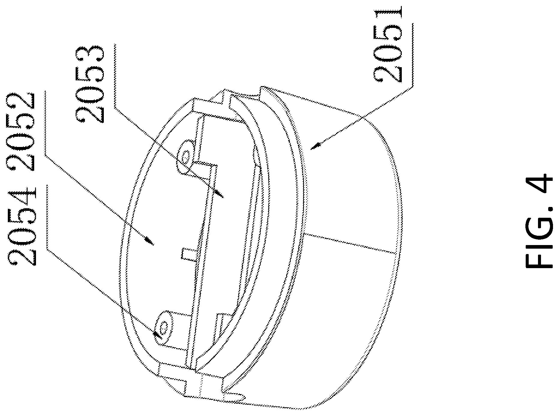 Patent US12104743 Figure 4 – Fan with double easy-installing buckles