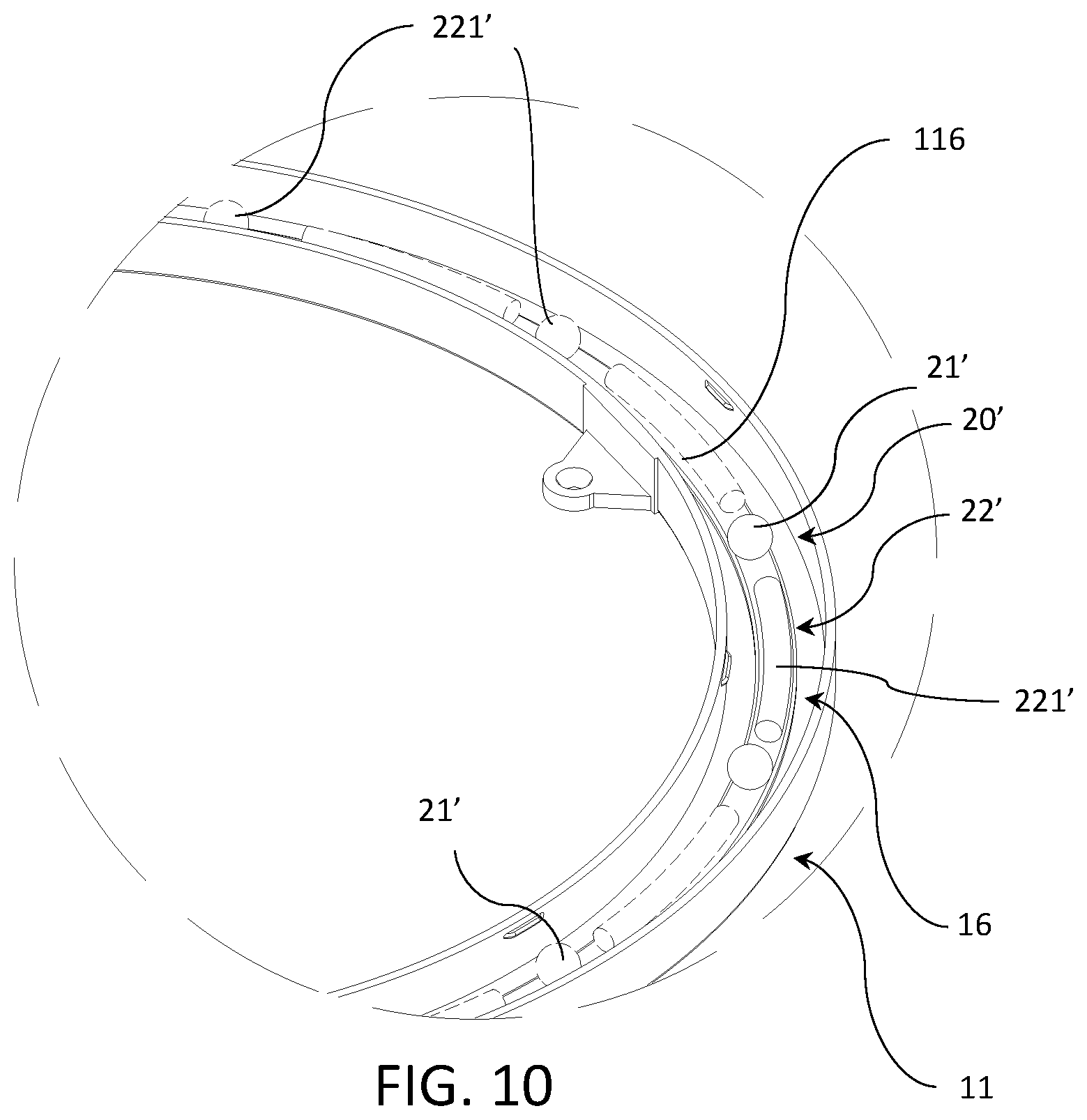 Patent US12104744 Figure 8 – Turner apparatus