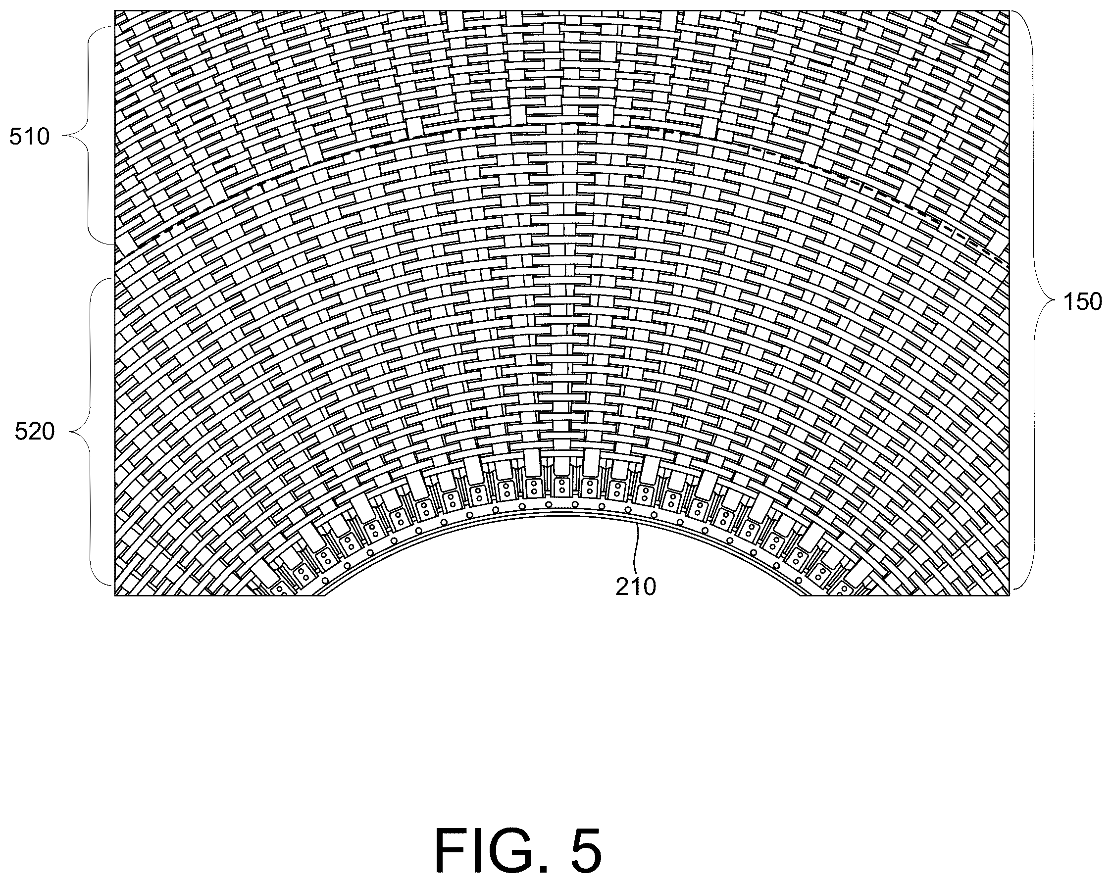 Patent US12104745 Figure 6 – Mounting flange and bracket for a space habitat