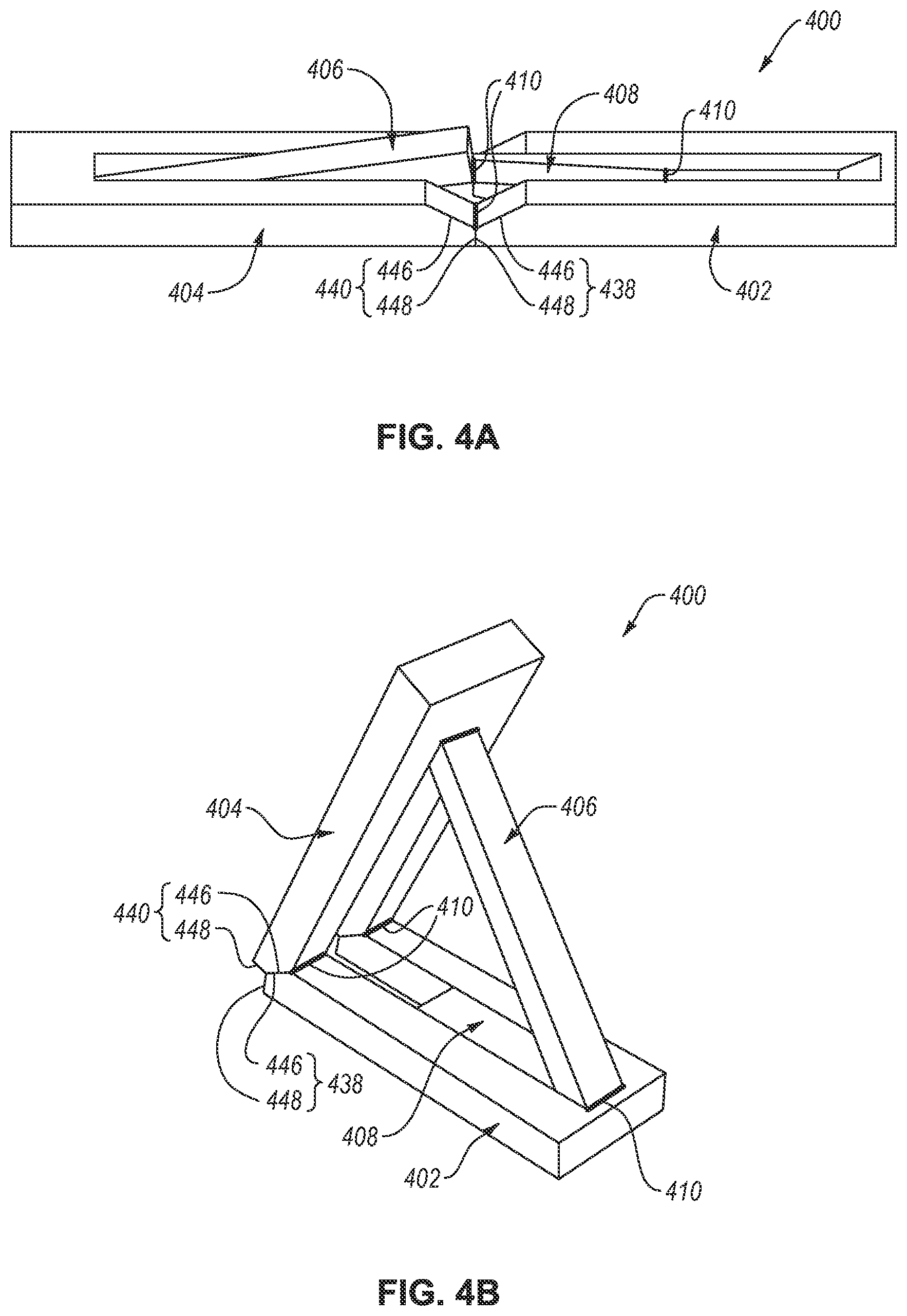 Patent US12104746 Figure 4 – Deployable structures, methods including the same and systems including the same