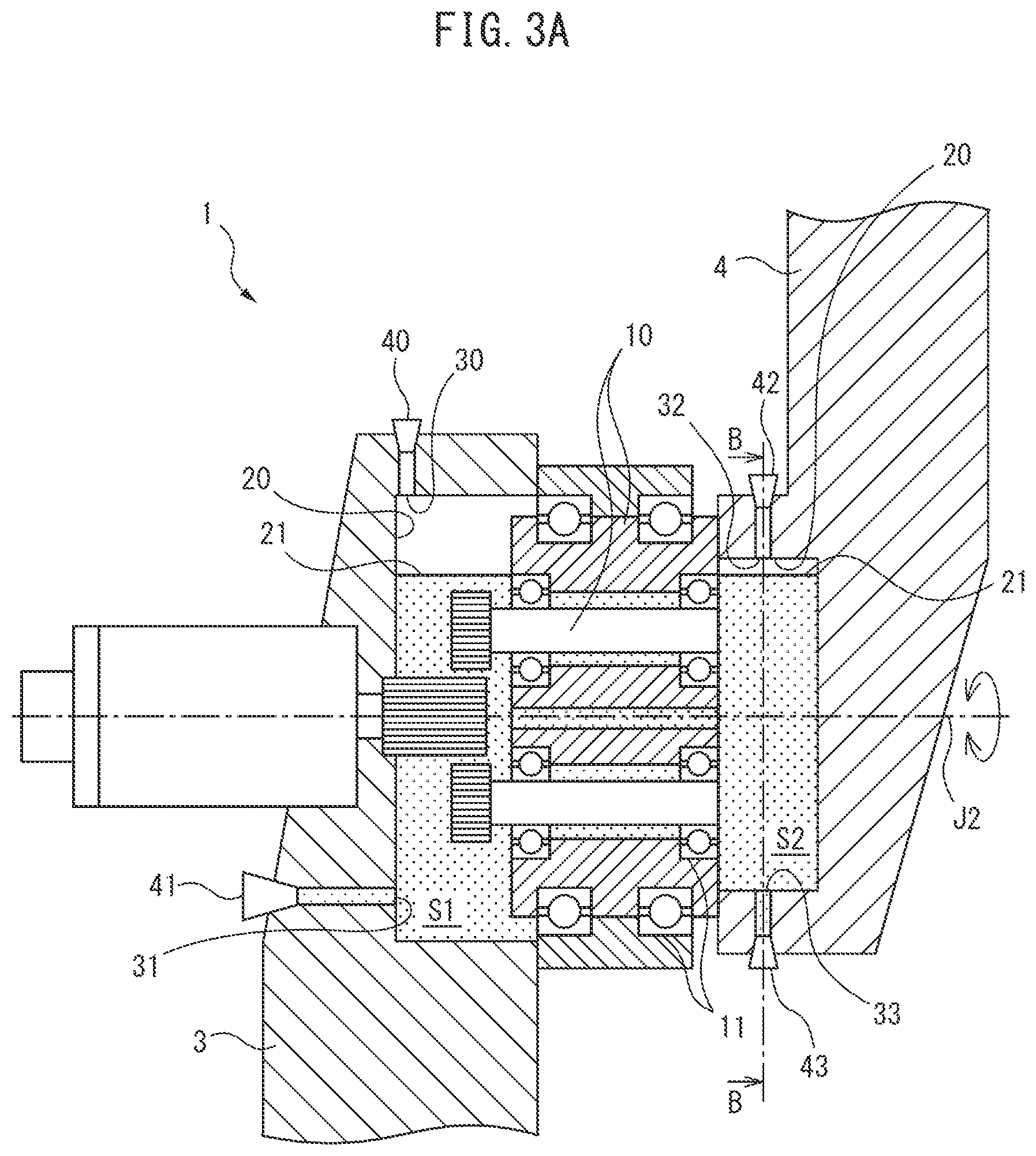 Patent US12104747 Figure 4 – Machine comprising lubrication chamber