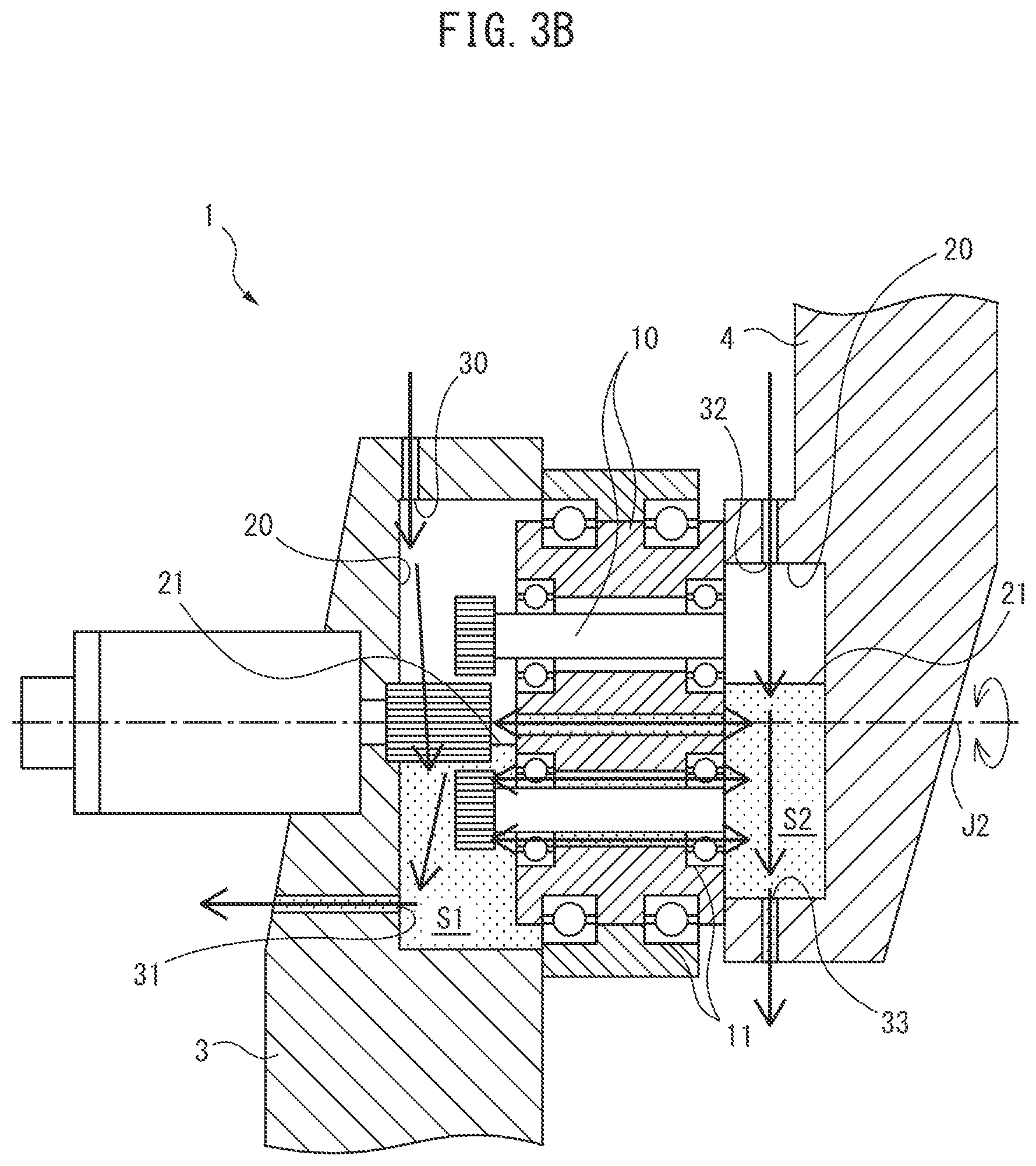 Patent US12104747 Figure 5 – Machine comprising lubrication chamber