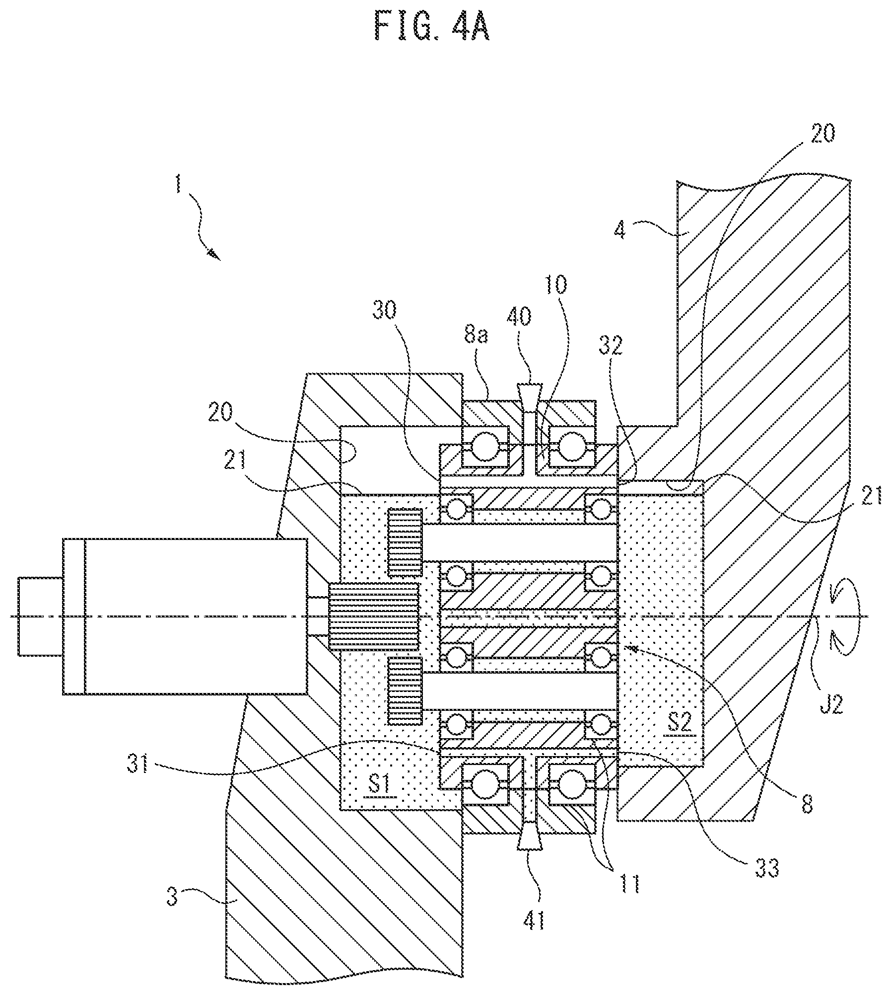 Patent US12104747 Figure 6 – Machine comprising lubrication chamber