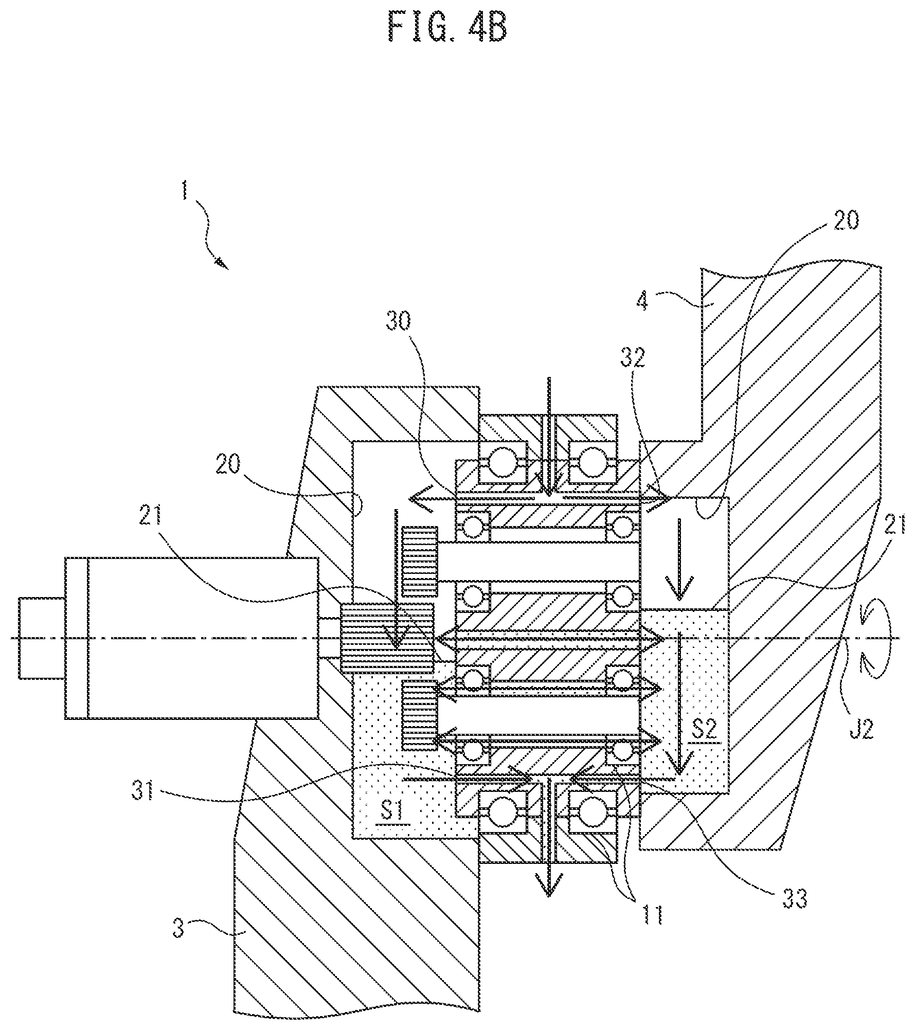 Patent US12104747 Figure 7 – Machine comprising lubrication chamber