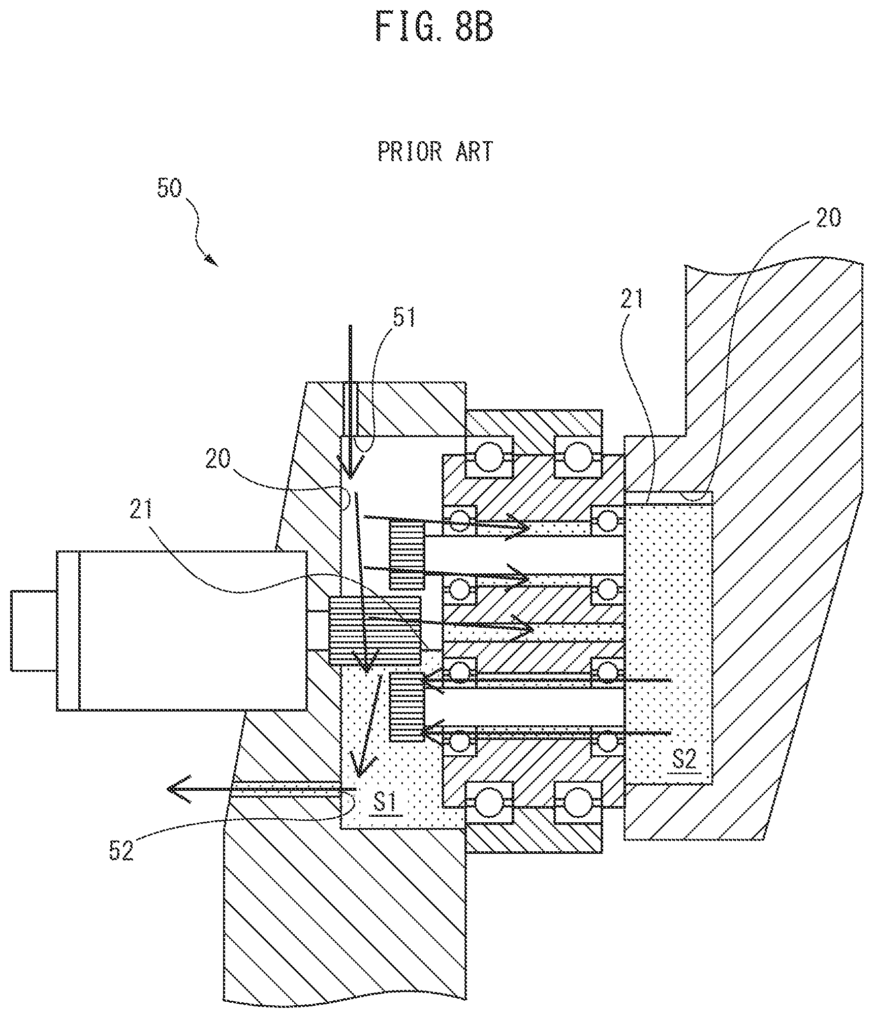 Patent US12104747 Figure 12 – Machine comprising lubrication chamber