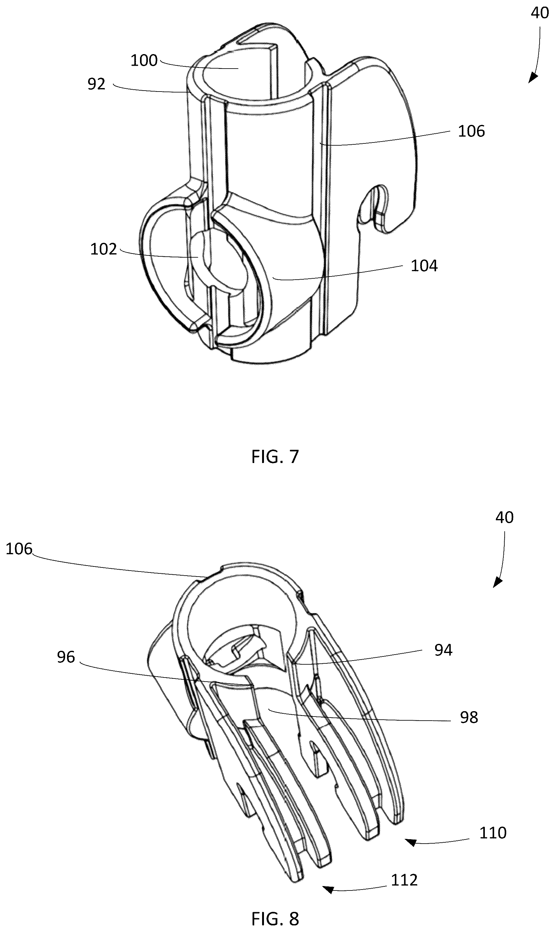Patent US12104750 Figure 5 – Handle assembly for a portable pressurized gas cylinder