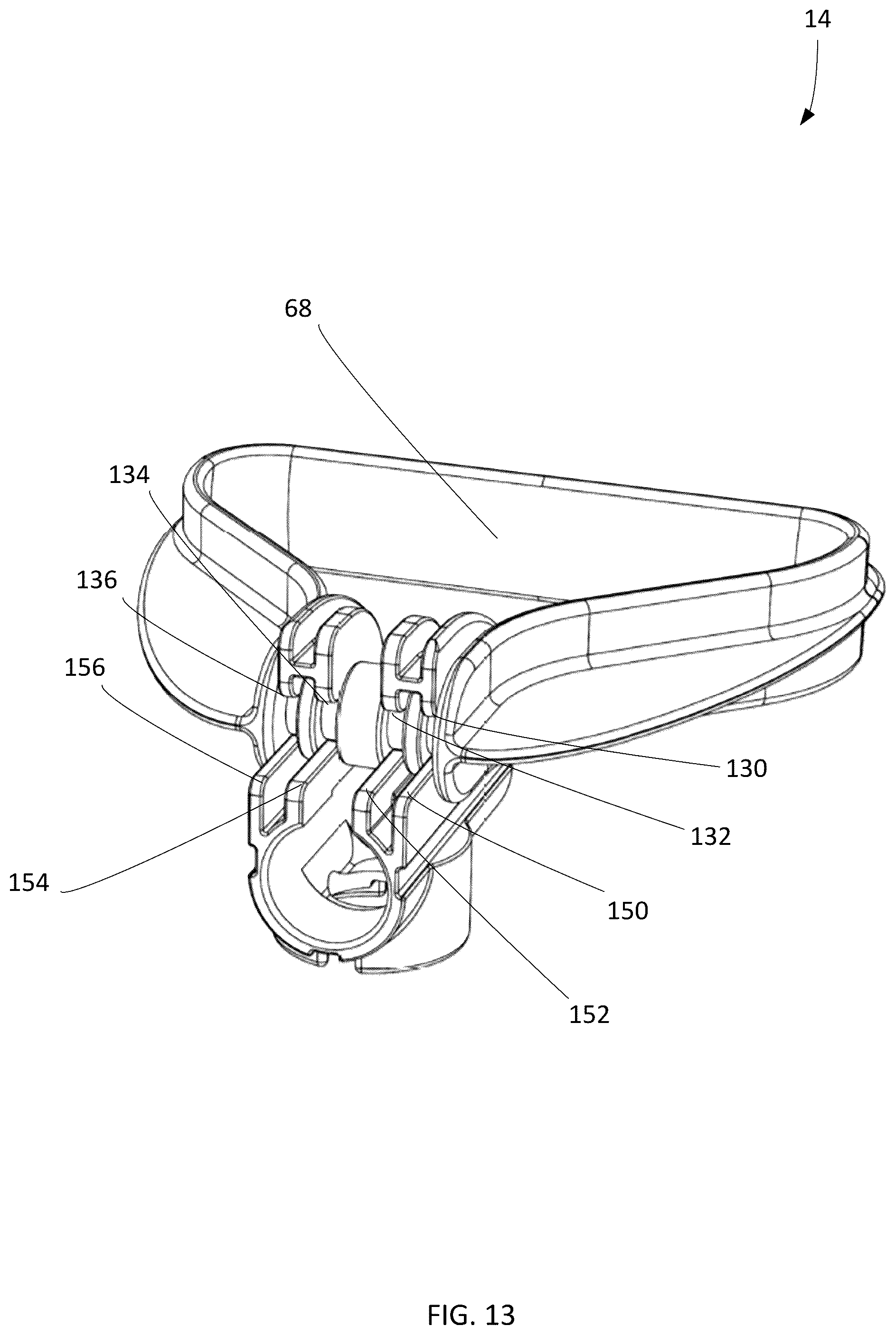 Patent US12104750 Figure 9 – Handle assembly for a portable pressurized gas cylinder