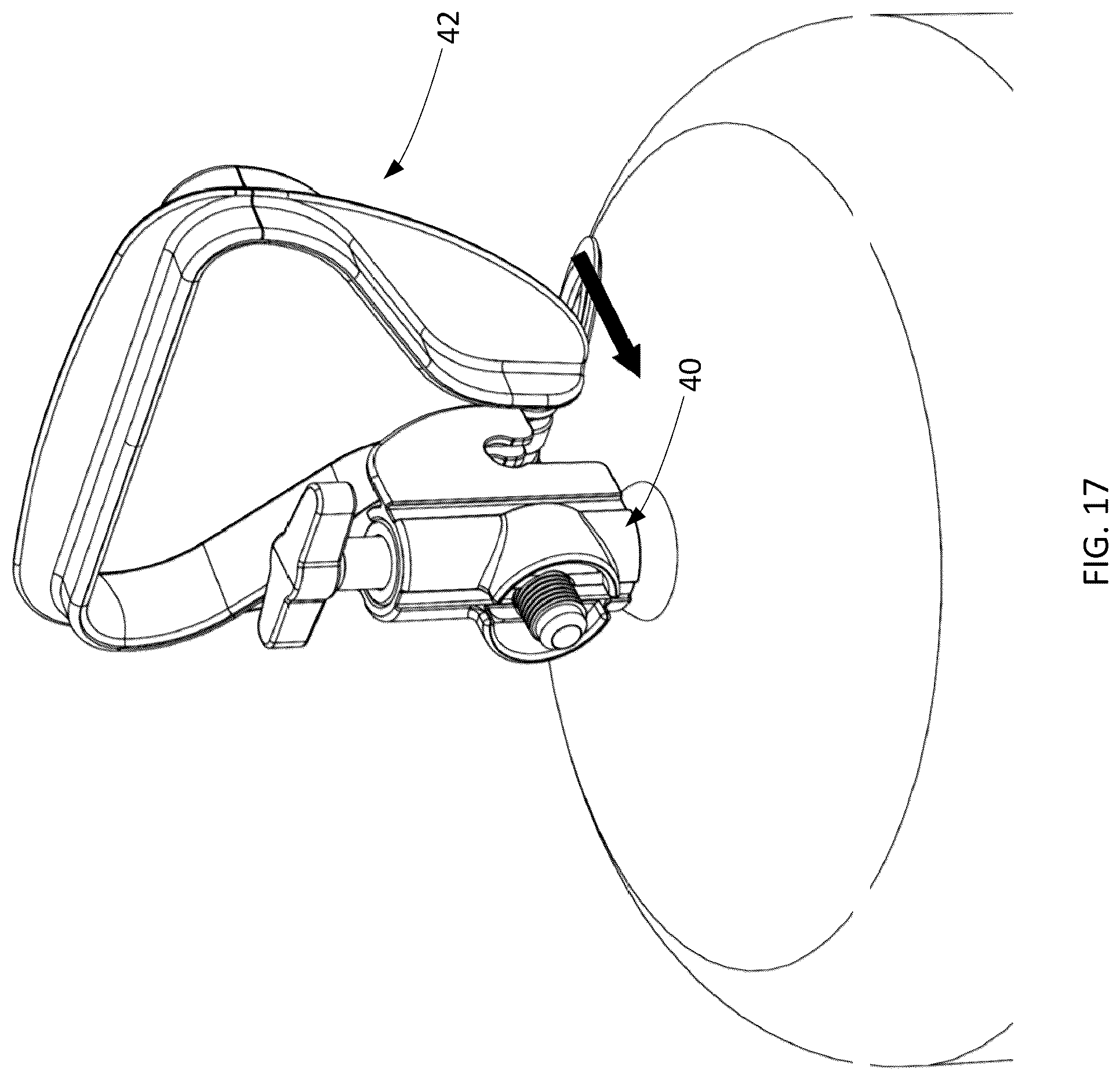 Patent US12104750 Figure 13 – Handle assembly for a portable pressurized gas cylinder