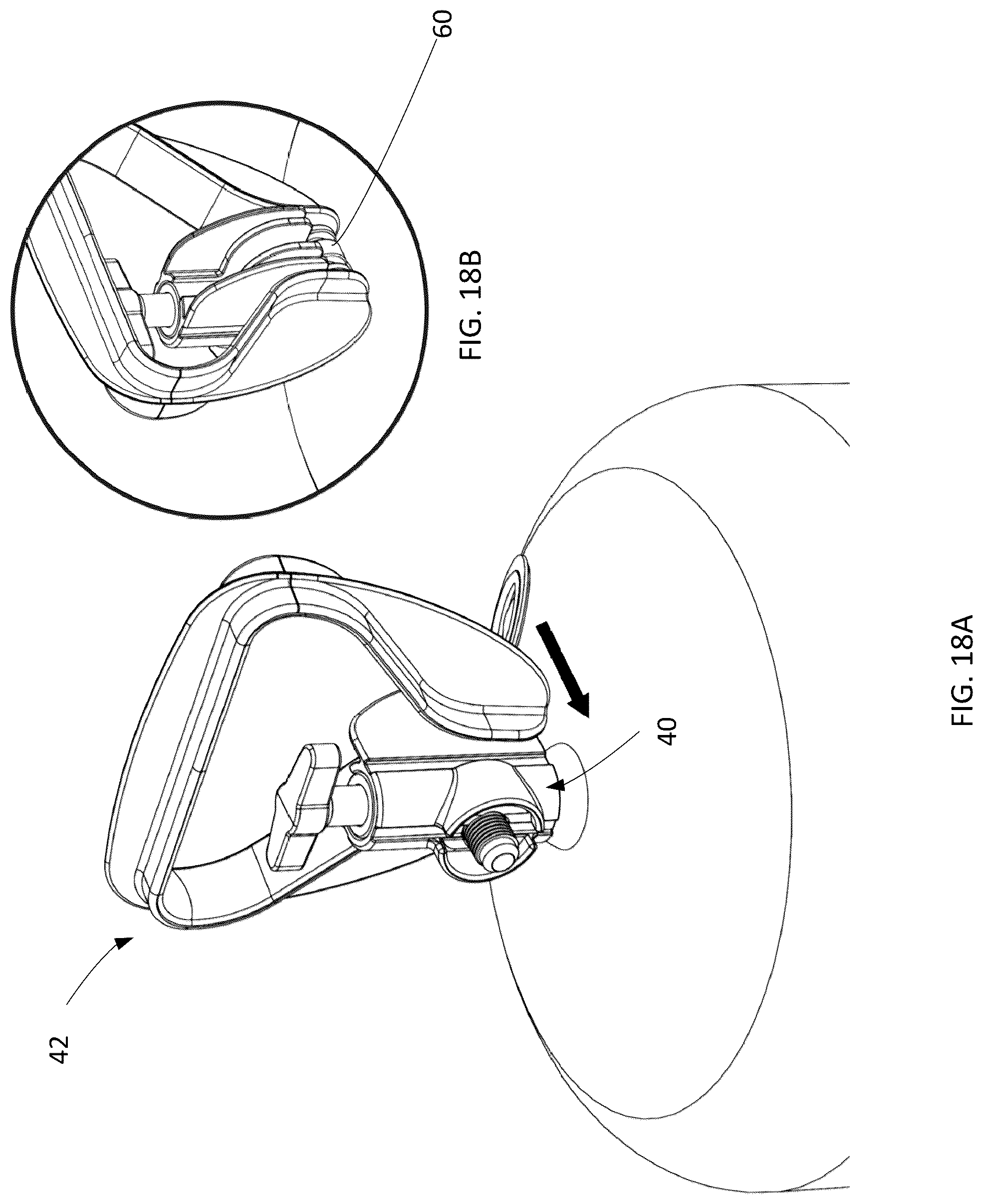Patent US12104750 Figure 14 – Handle assembly for a portable pressurized gas cylinder