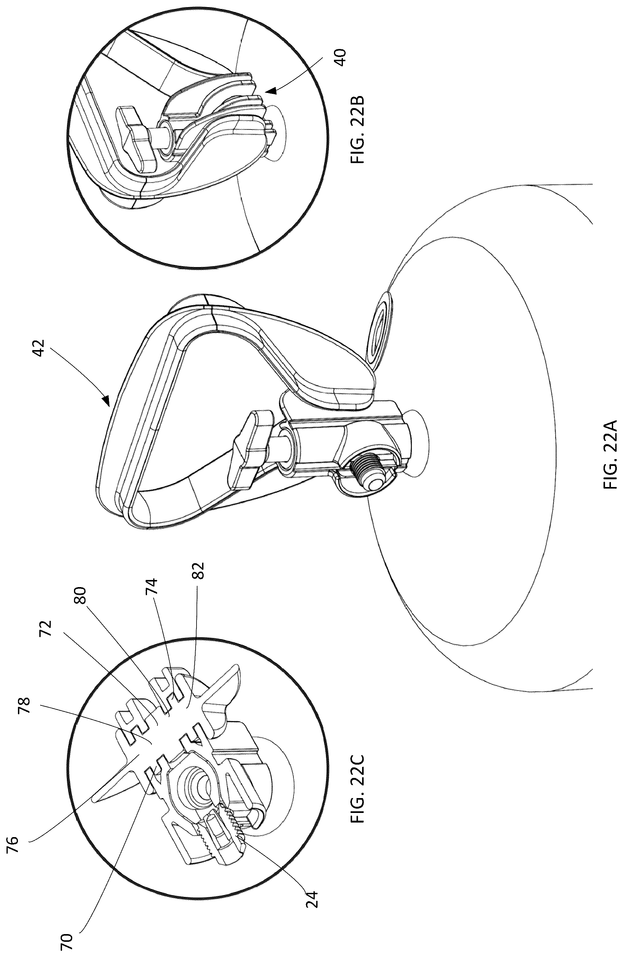Patent US12104750 Figure 18 – Handle assembly for a portable pressurized gas cylinder